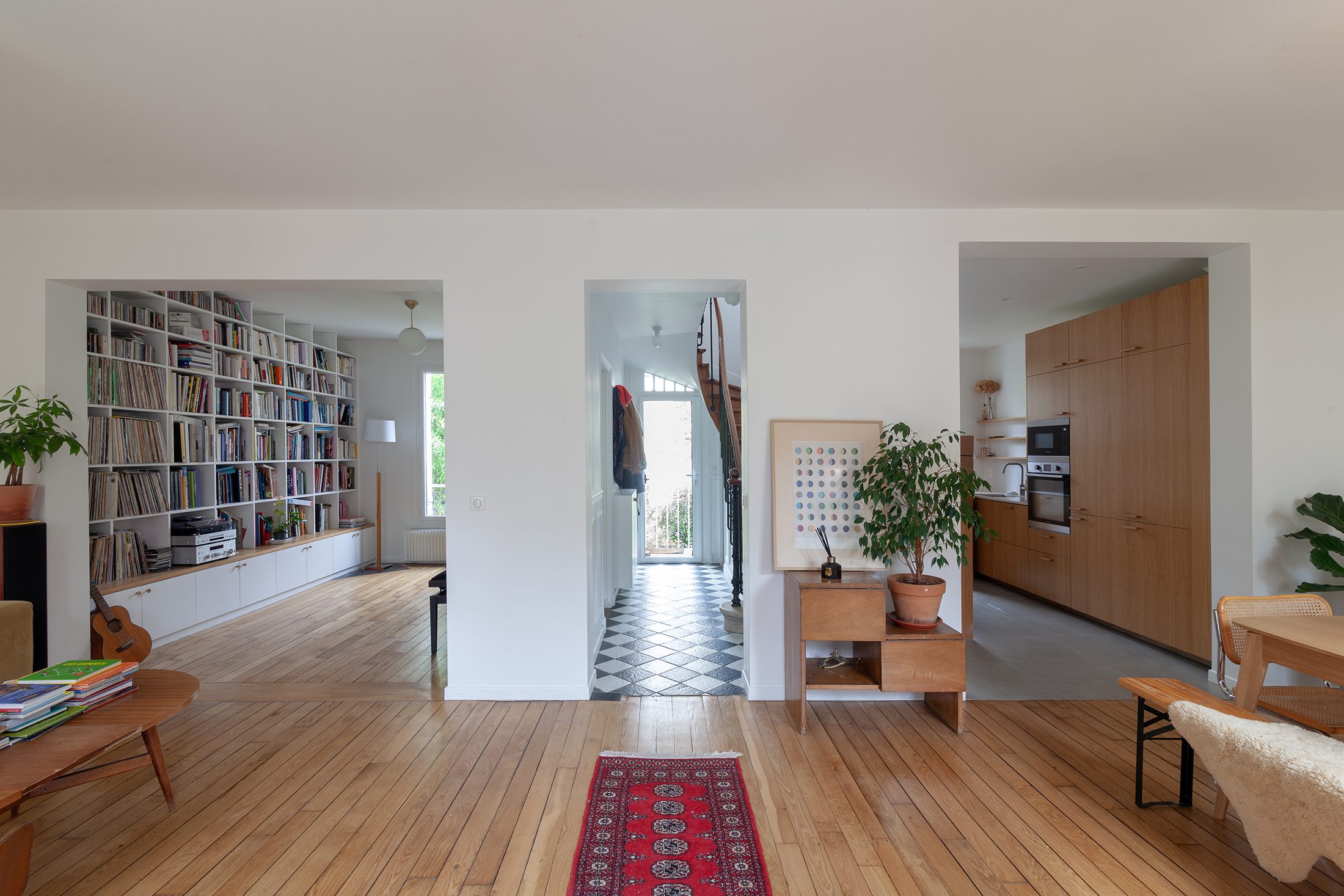 Oïkos Architectes — Rénovation complète maison 200m² Pré-Saint-Gervais — photo 2
