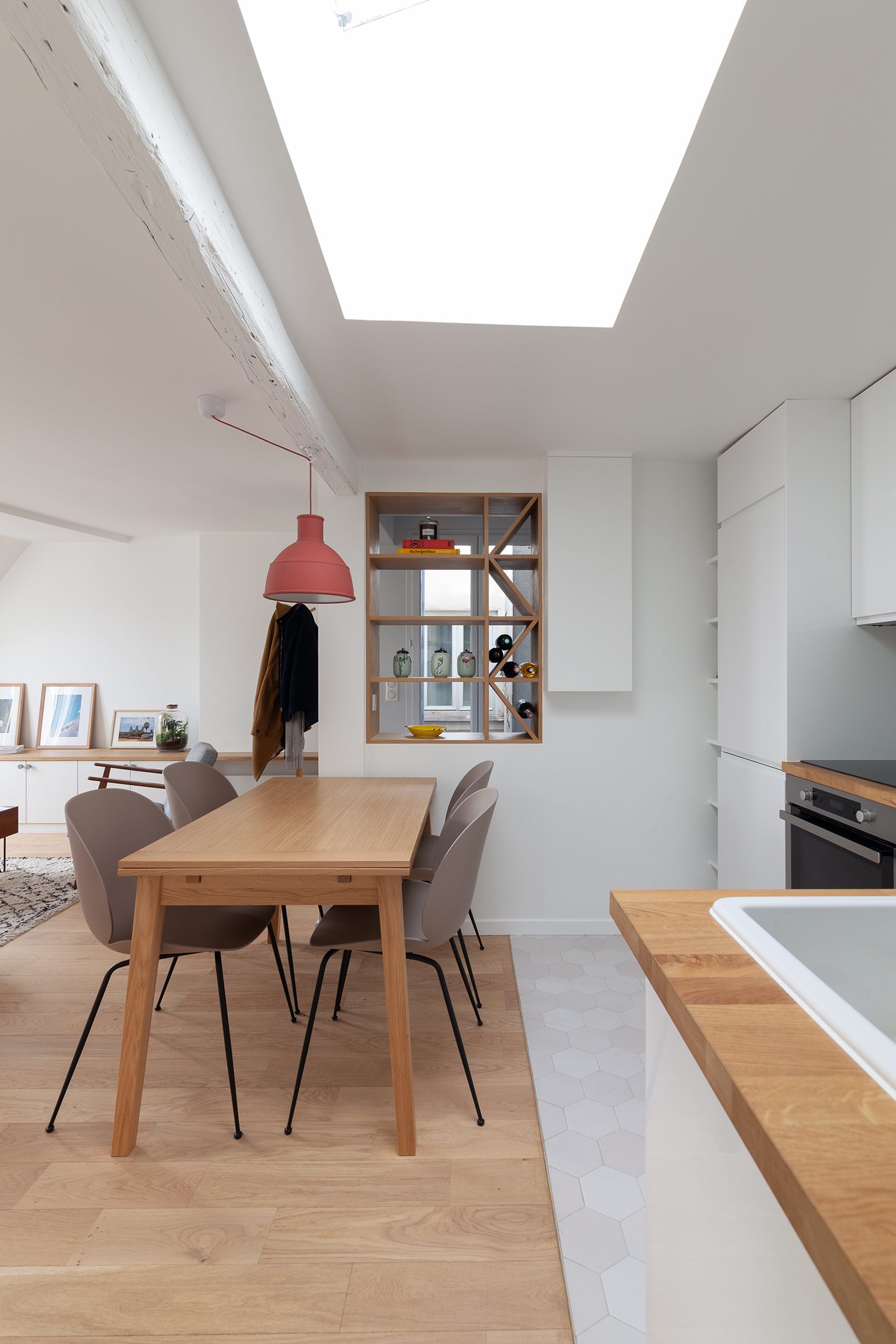 Oïkos Architectes — Rénovation complète appartement 41m² Paris 9ème — photo 4