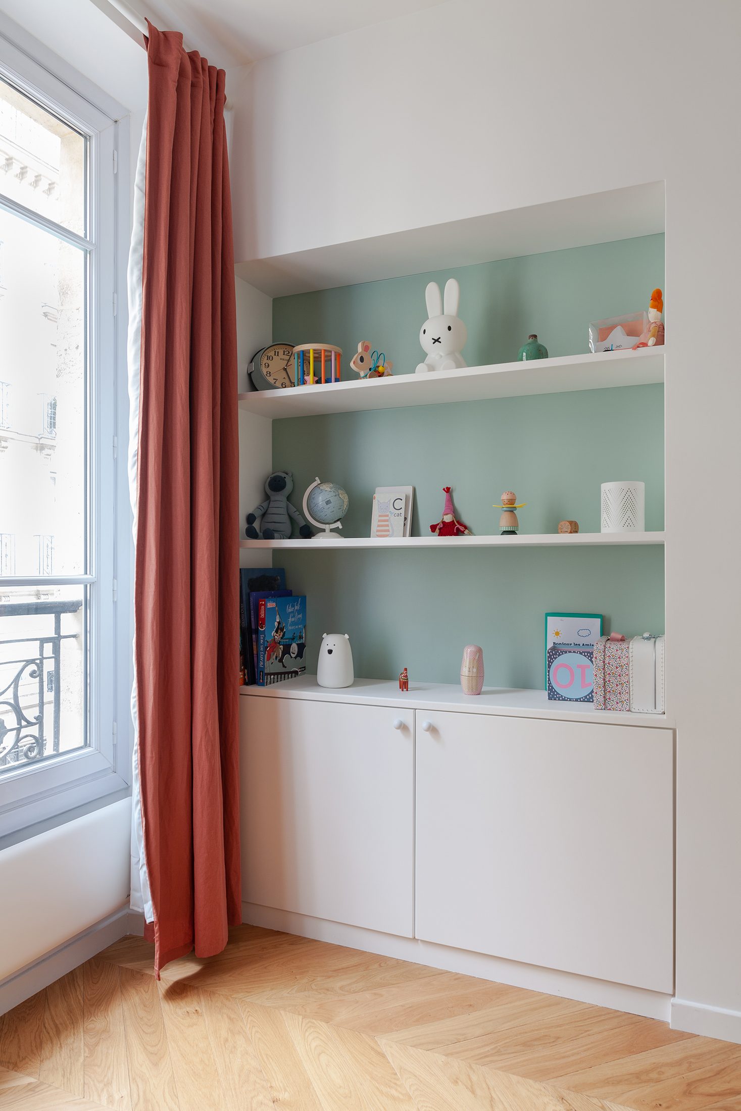 Oïkos Architectes — Rénovation complète appartement 90m² Paris 11ème — photo 8