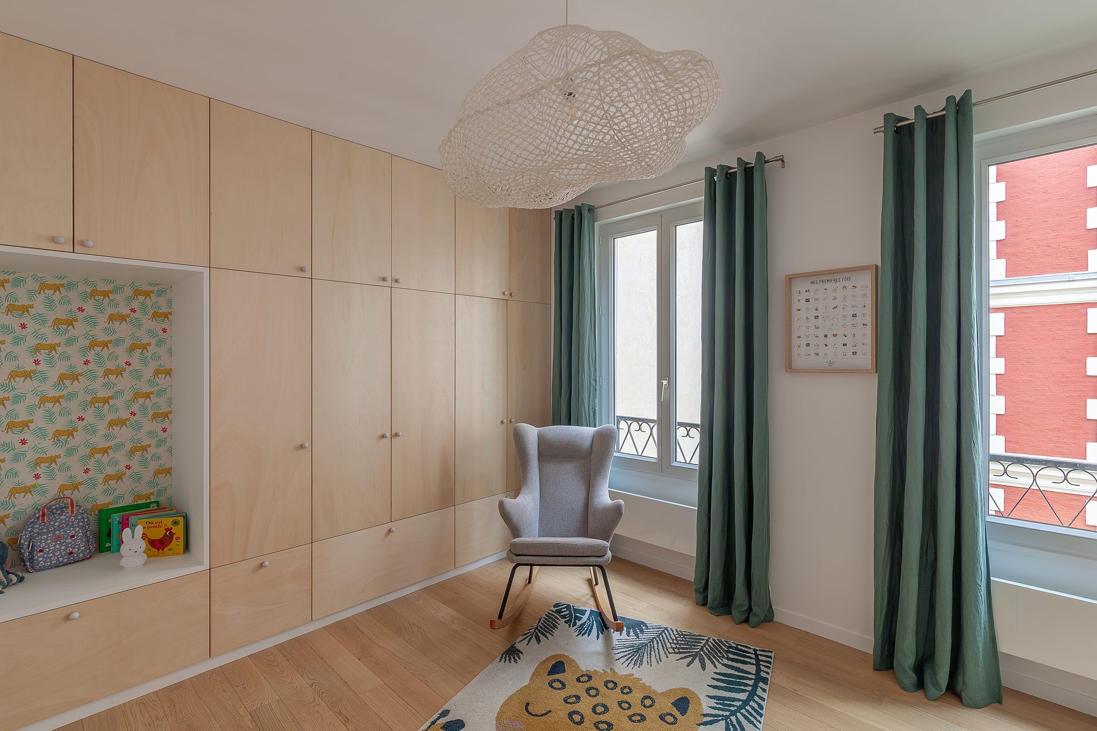 Oïkos Architectes — Rénovation complète appartement 68m² Paris Montmartre — photo 8