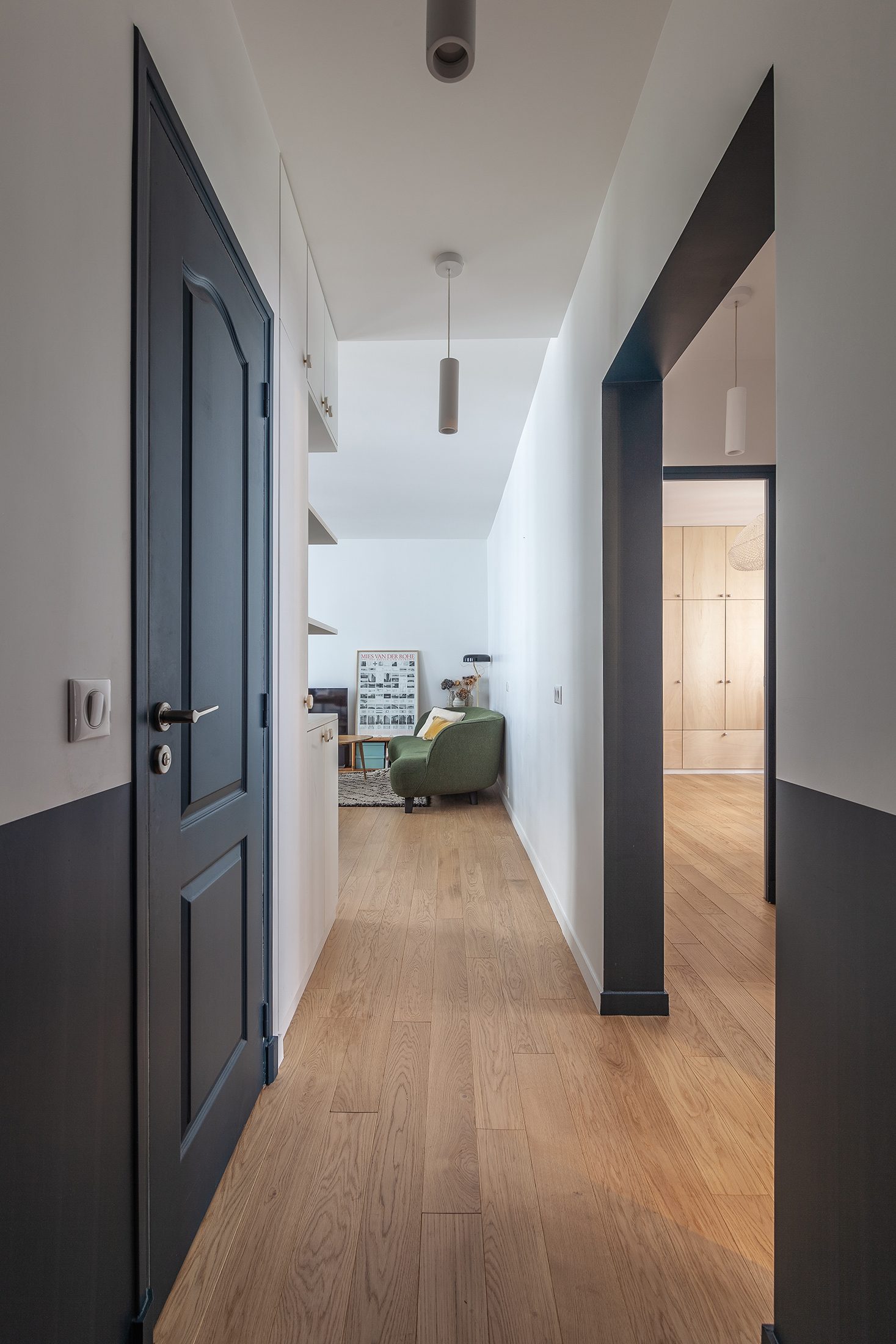 Oïkos Architectes — Rénovation complète appartement 68m² Paris Montmartre — photo 6