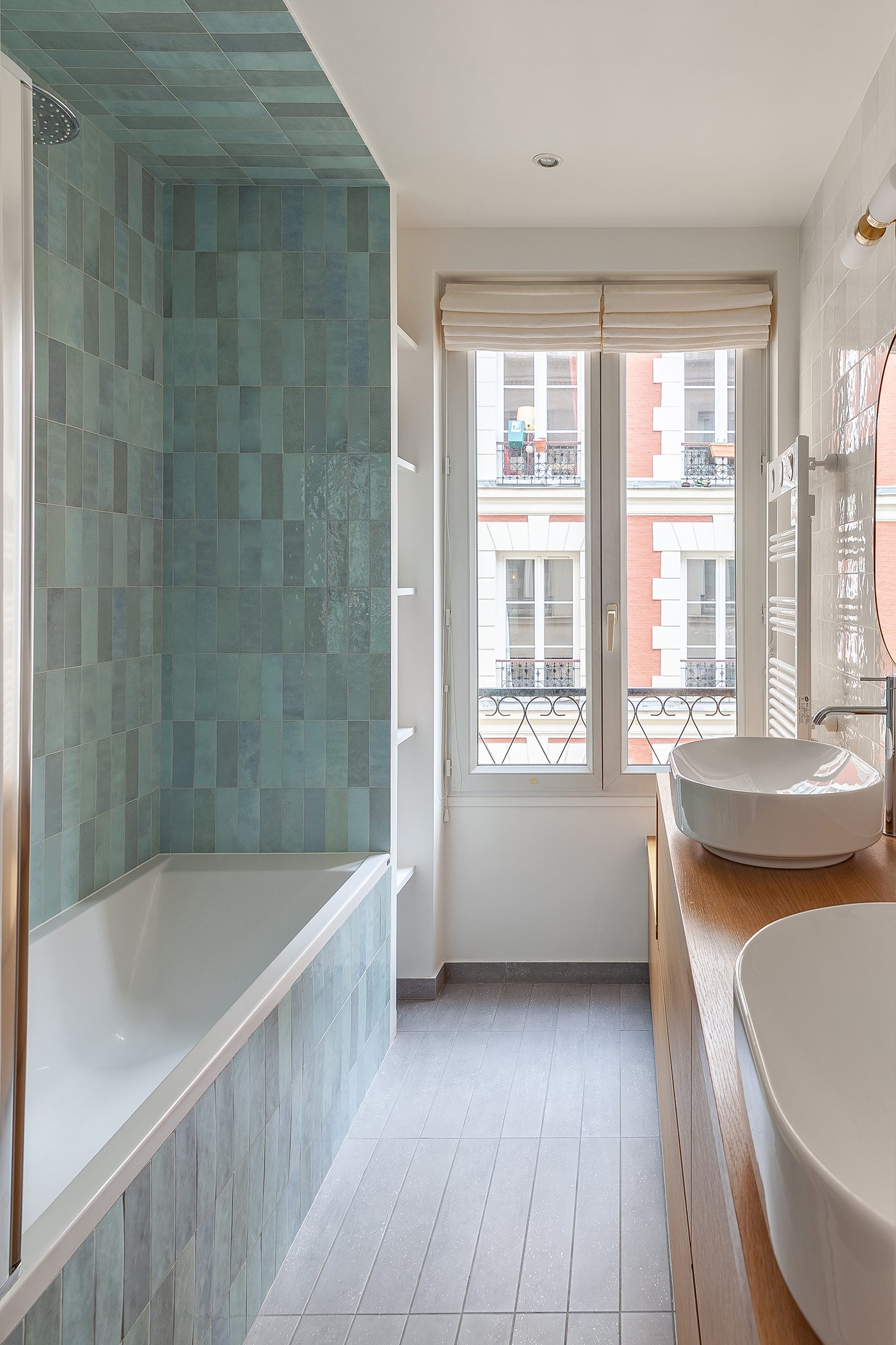 Oïkos Architectes — Rénovation complète appartement 68m² Paris Montmartre — photo 12