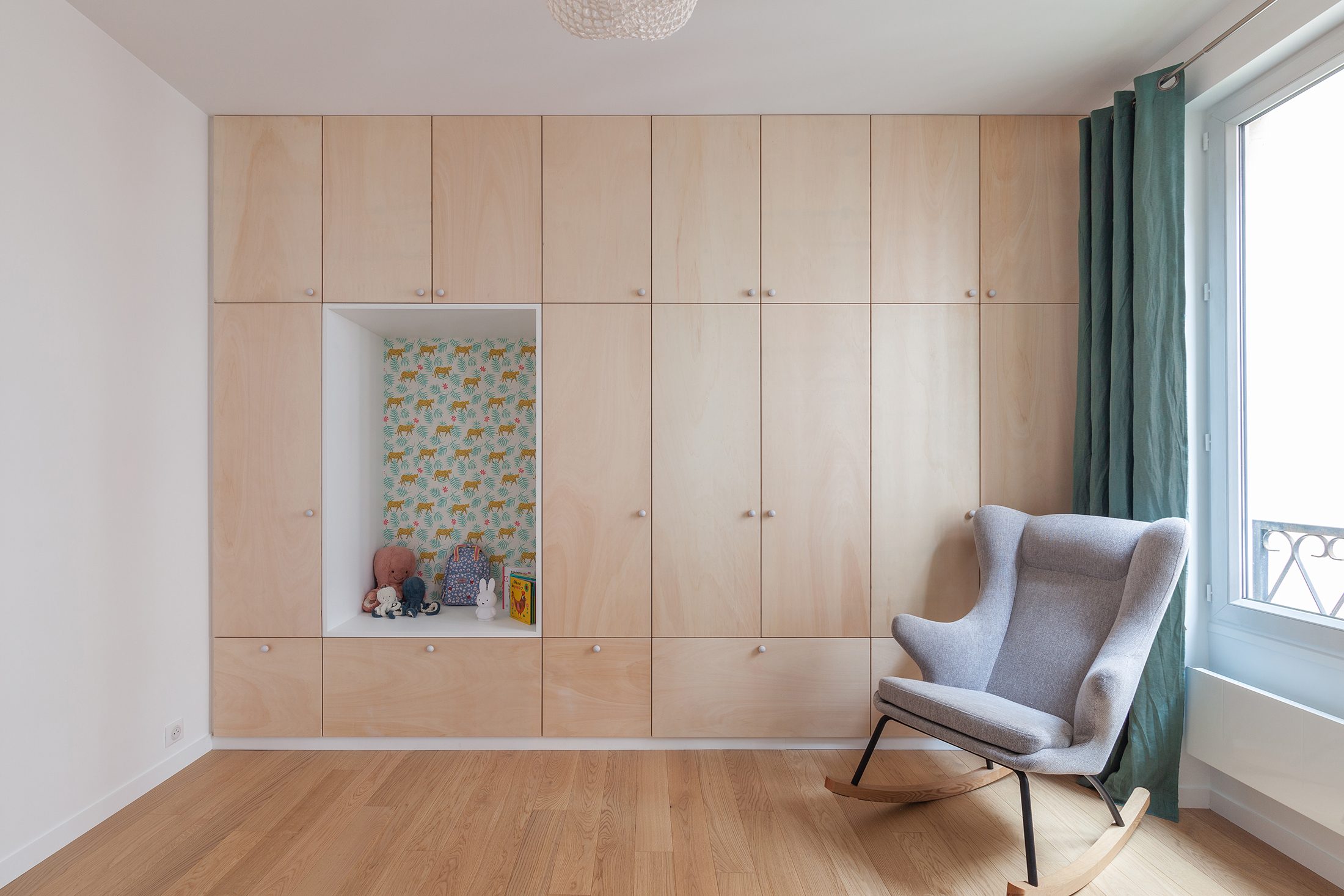 Oïkos Architectes — Rénovation complète appartement 68m² Paris Montmartre — photo 7