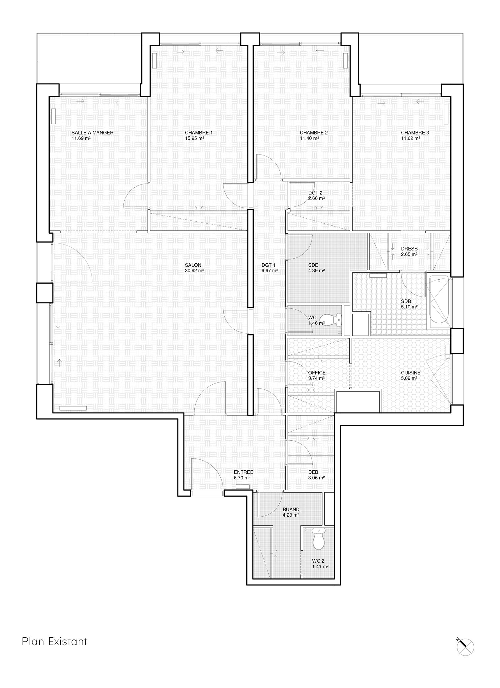 Oïkos Architectes — Rénovation complète appartement Paris Bastille — photo 14