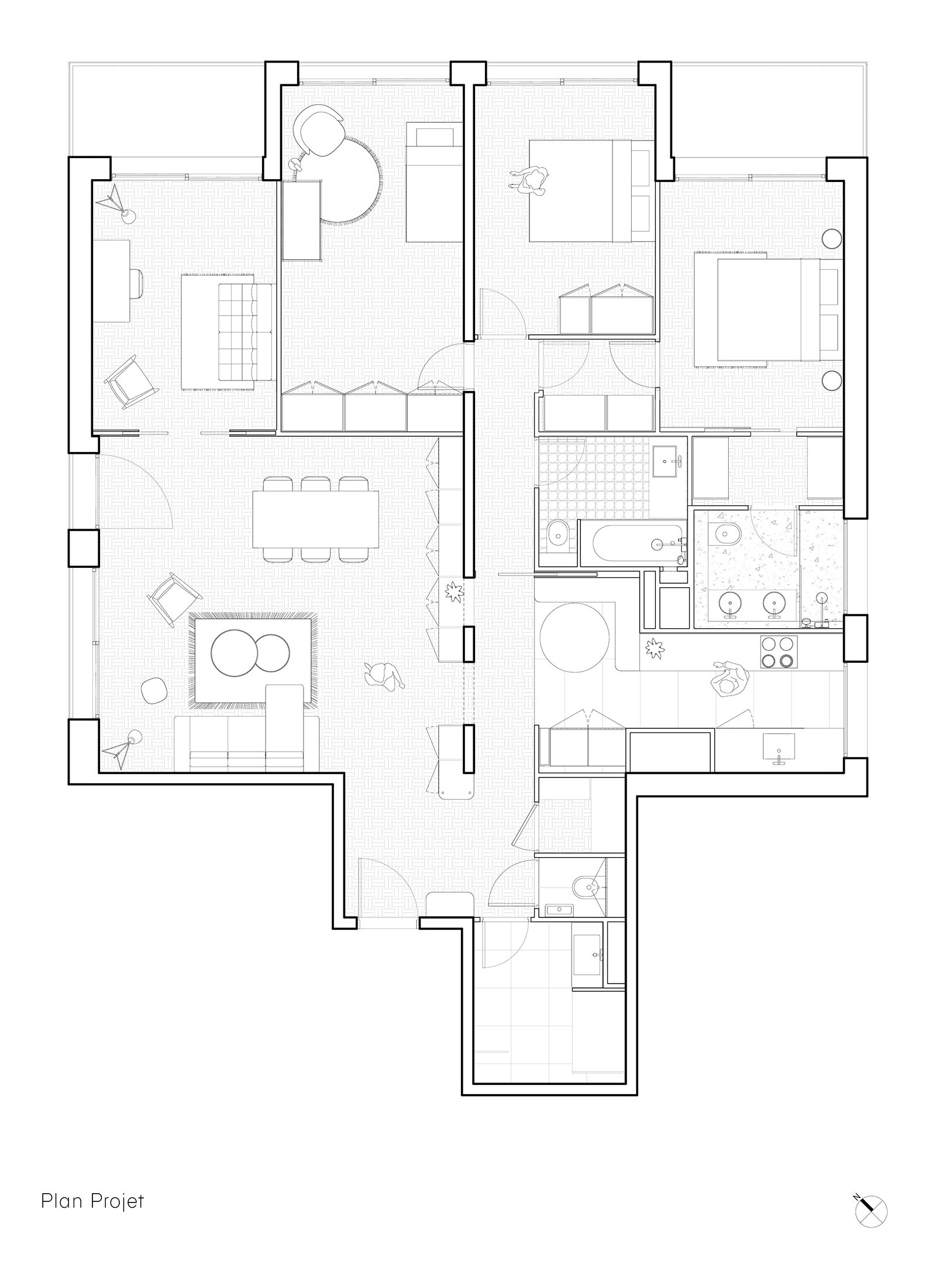 Oïkos Architectes — Rénovation complète appartement Paris Bastille — photo 15