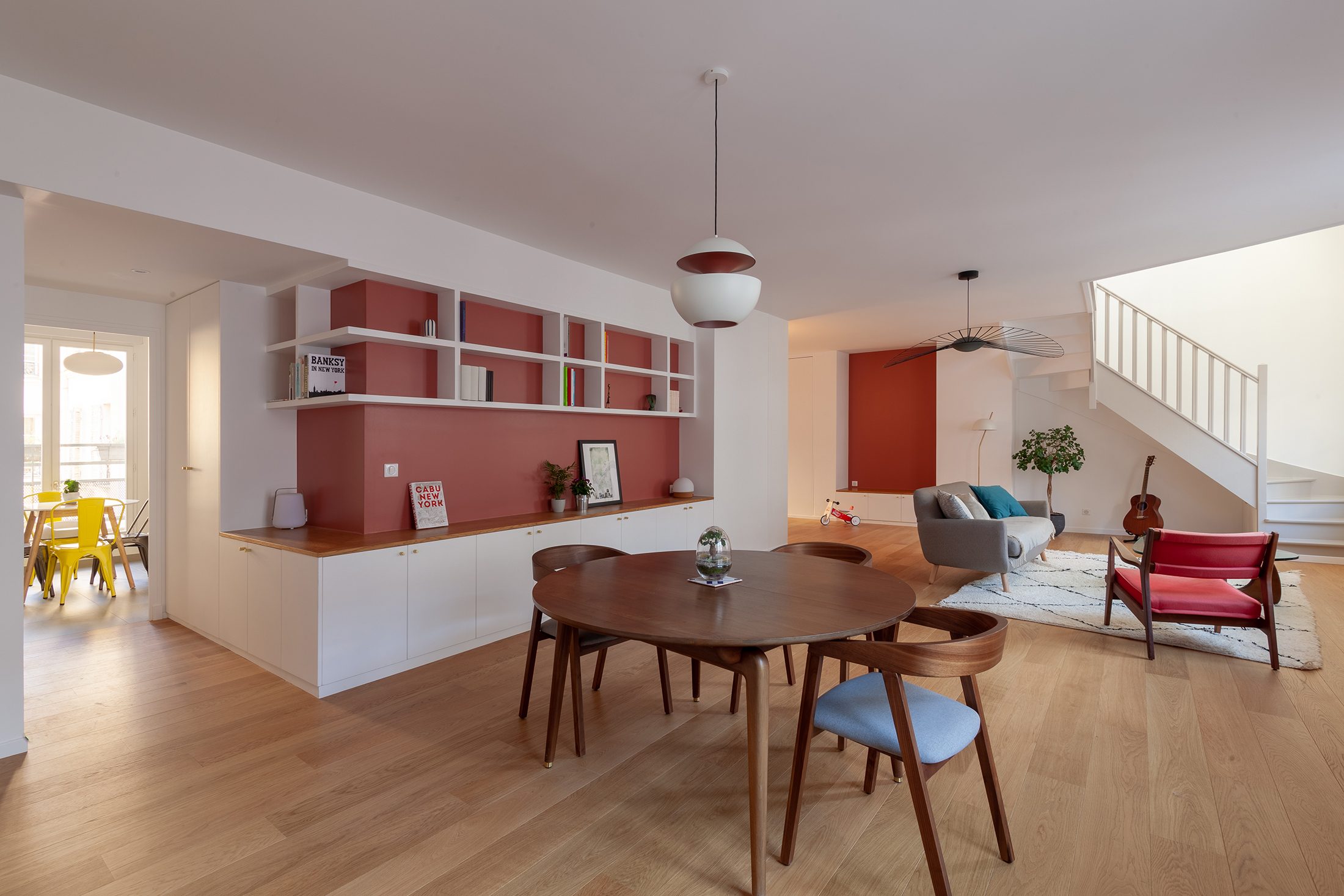 Oïkos Architectes — Rénovation complète duplex 140m² Paris Batignolles — photo 1