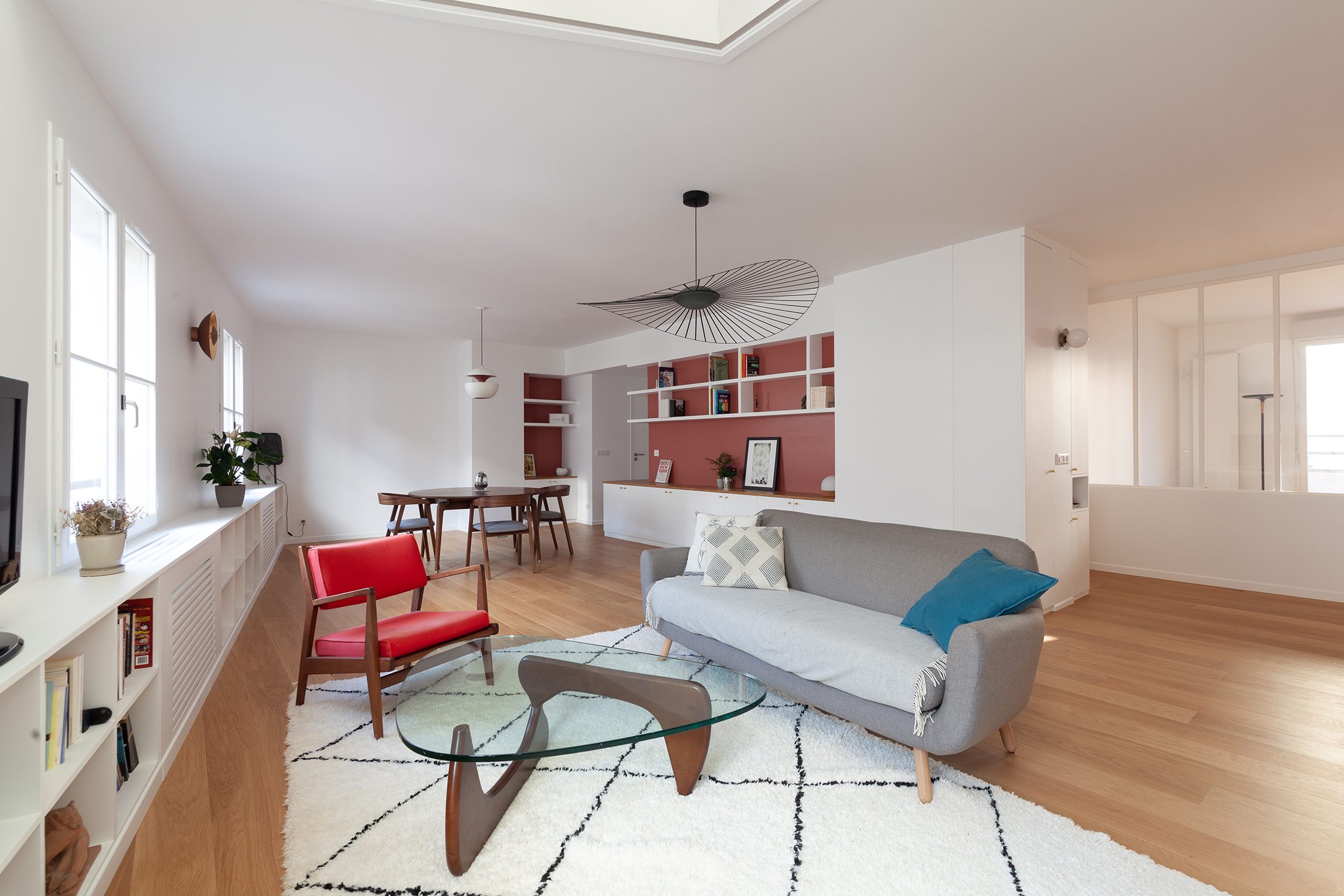 Oïkos Architectes — Rénovation complète duplex 140m² Paris Batignolles — photo 3
