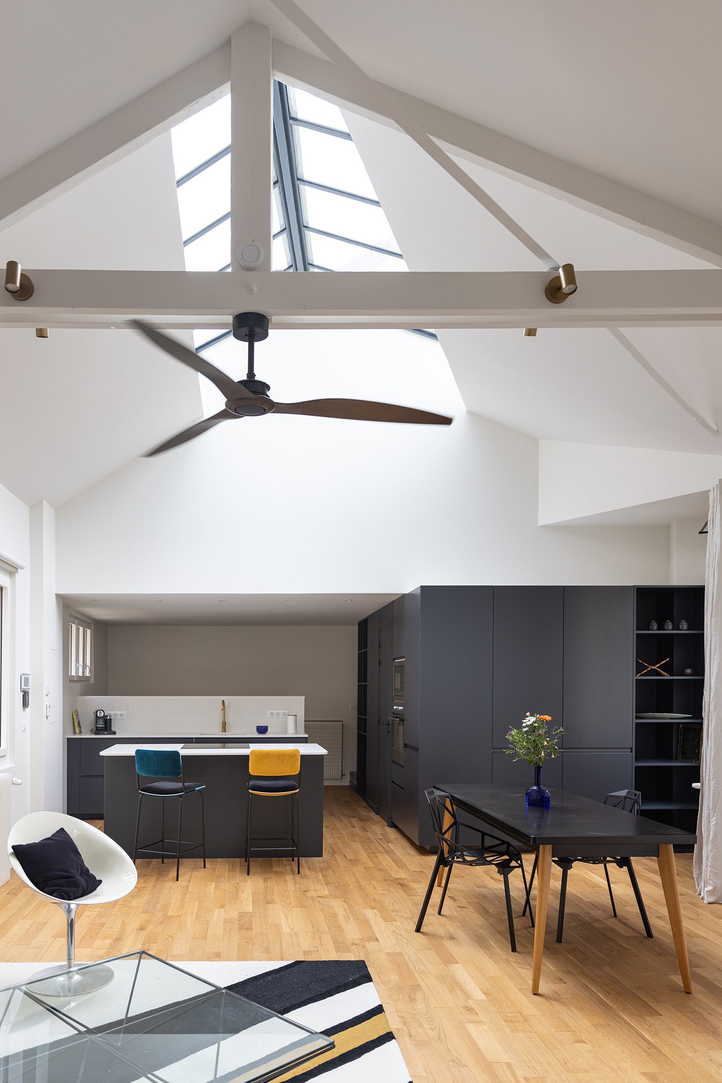 Oïkos Architectes — Rénovation complète appartement 110m² Paris 18ème — photo 9
