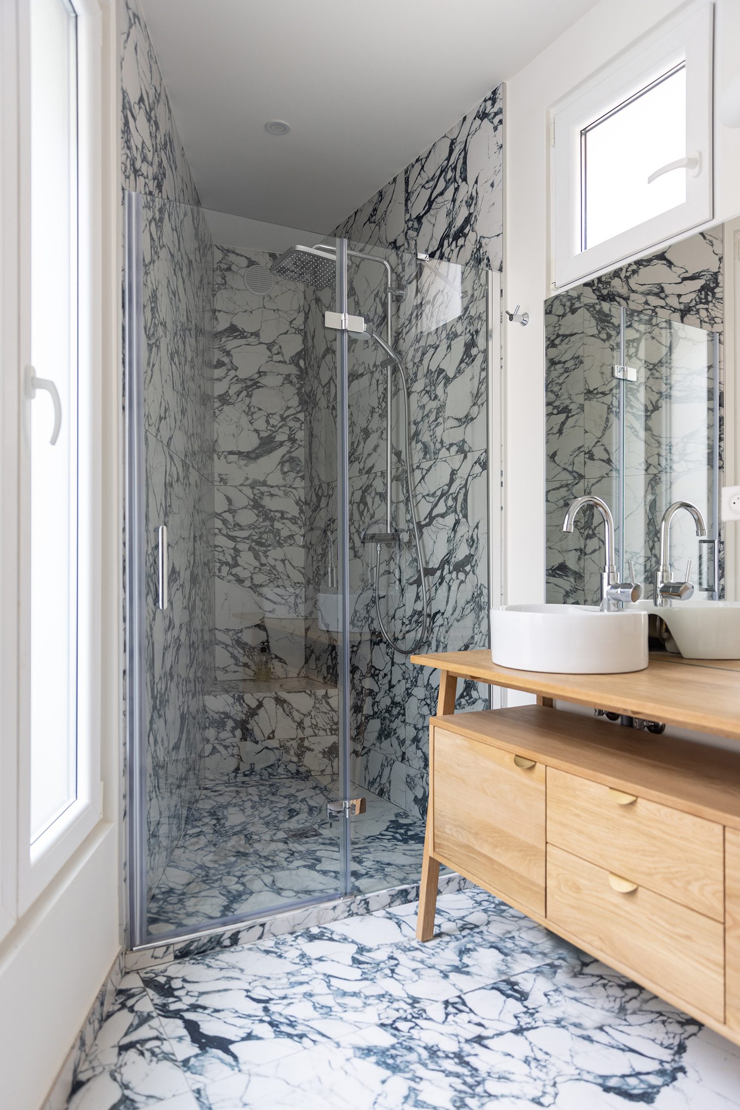 Oïkos Architectes — Rénovation complète appartement 110m² Paris 18ème — photo 6