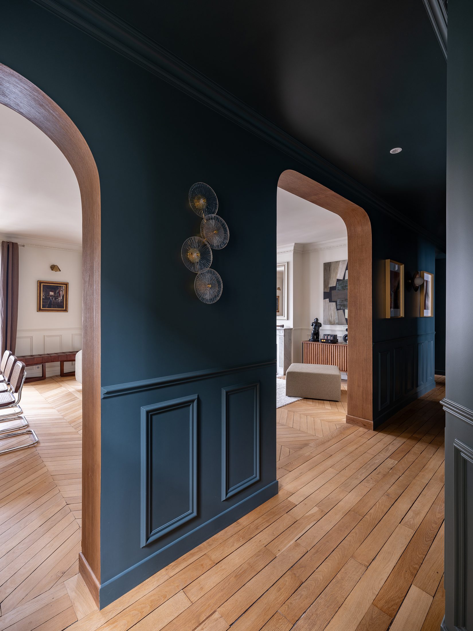 Oïkos Architectes — Rénovation complète appartement 150m² Neuilly-sur-Seine — photo 8