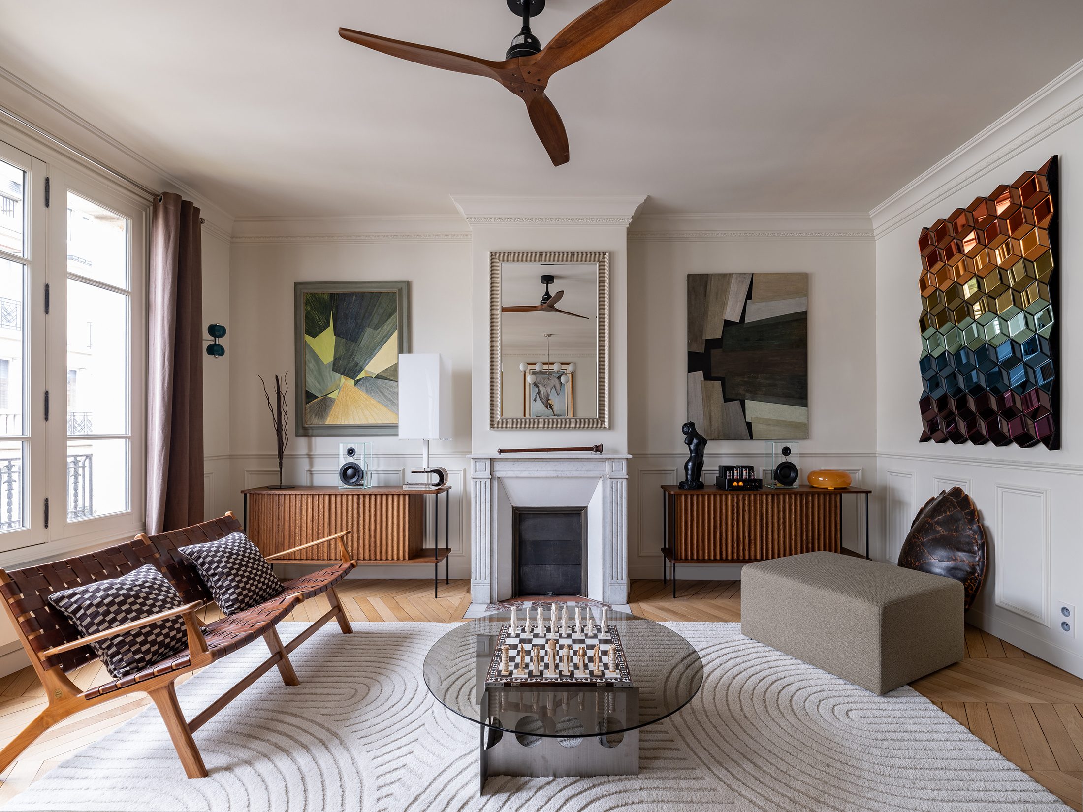 Oïkos Architectes — Rénovation complète appartement 150m² Neuilly-sur-Seine — photo 1