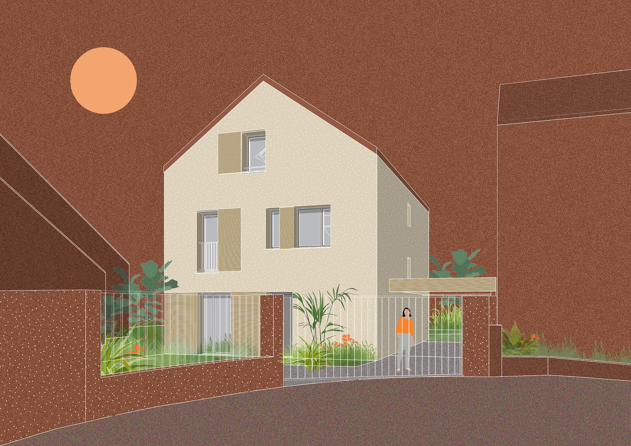Oïkos Architectes — Construction maison 133m² Sèvres — photo 12