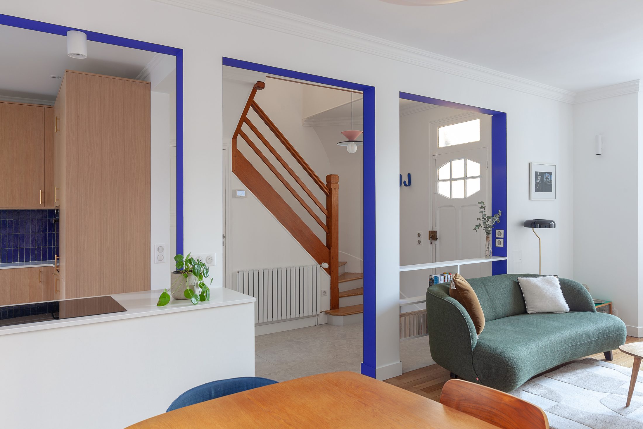 Oïkos Architectes — Rénovation complète maison 120m² Bécon-les-Bruyères — photo 4