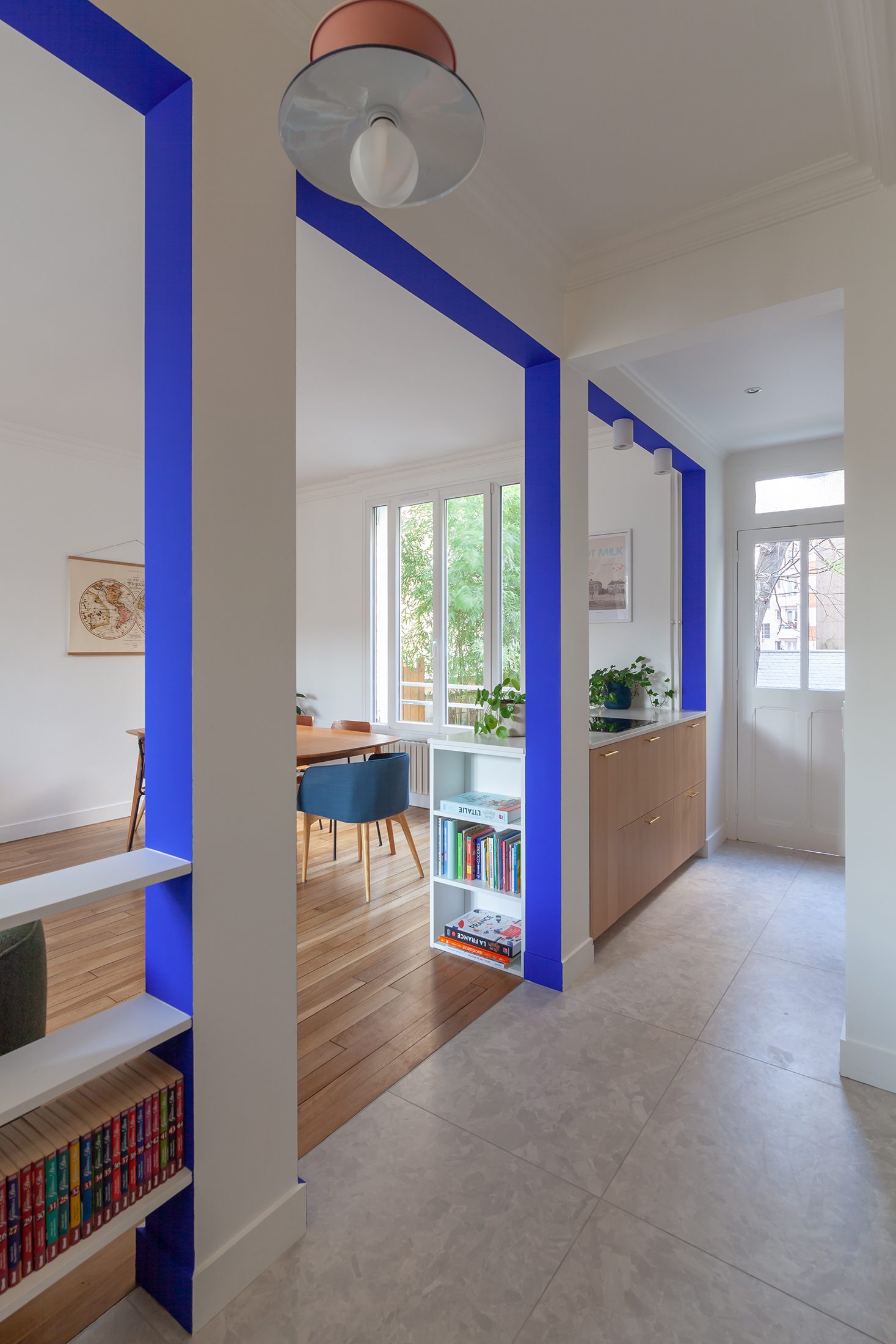 Oïkos Architectes — Rénovation complète maison 120m² Bécon-les-Bruyères — photo 2