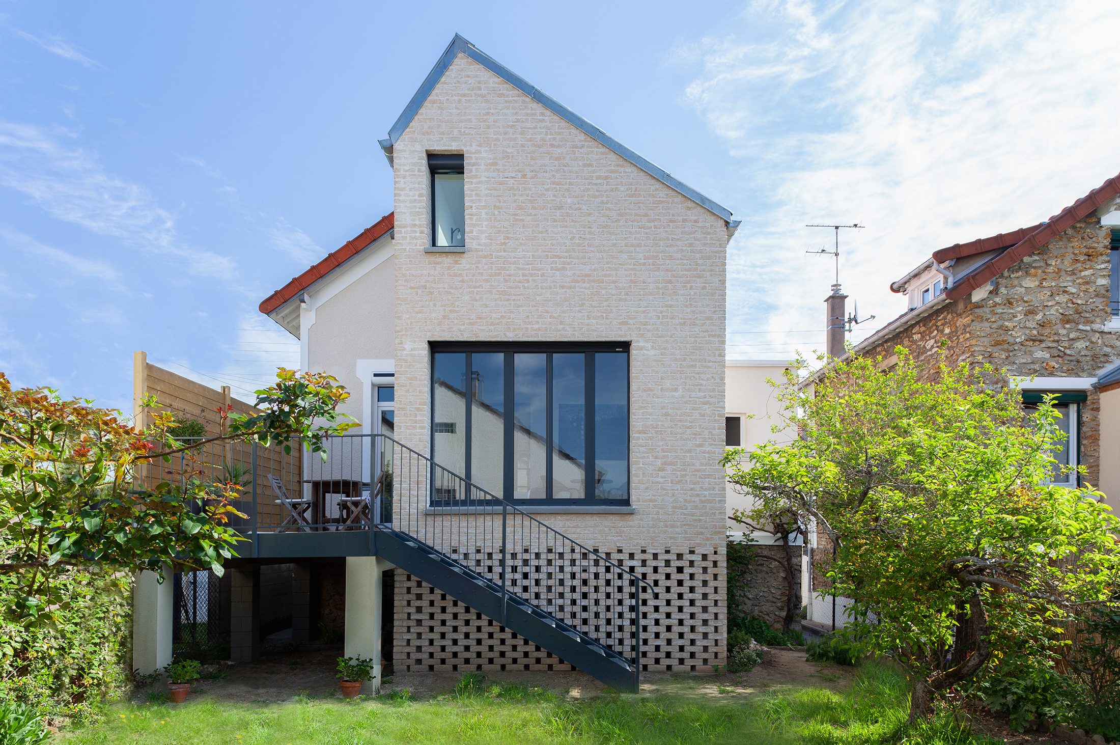 Oïkos Architectes — Rénovation et extension maison Montgeron — photo 1