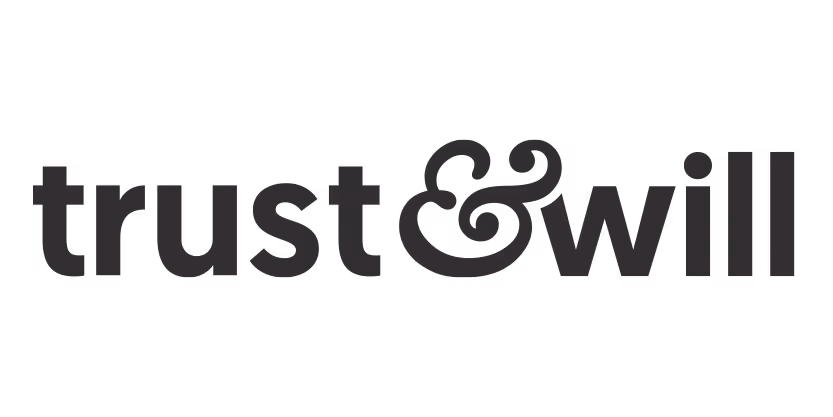 trust&will logo