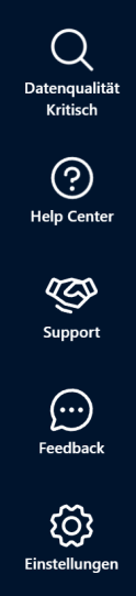 Bedienelemente Sidebar