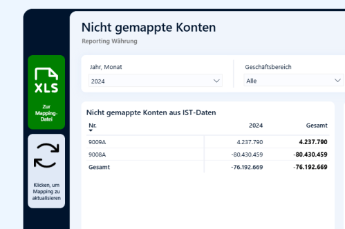 Mapping Datei und Mapping Refresh