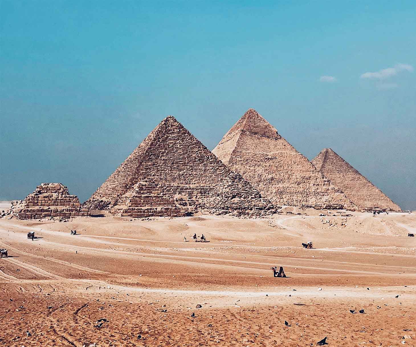 Pyramids in Egypt