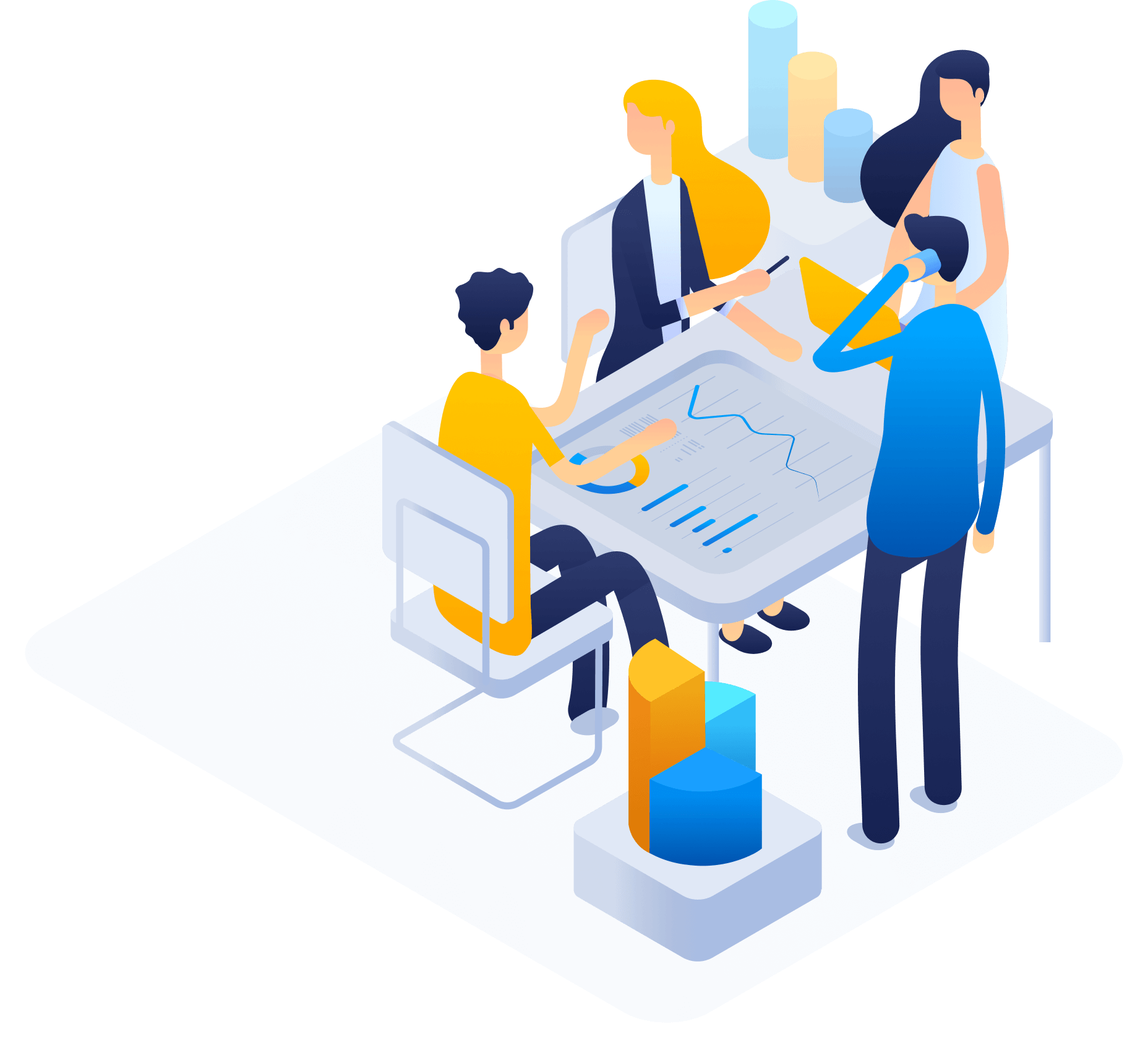 A Team Of Marketing Experts - Agensight X Webflow Template