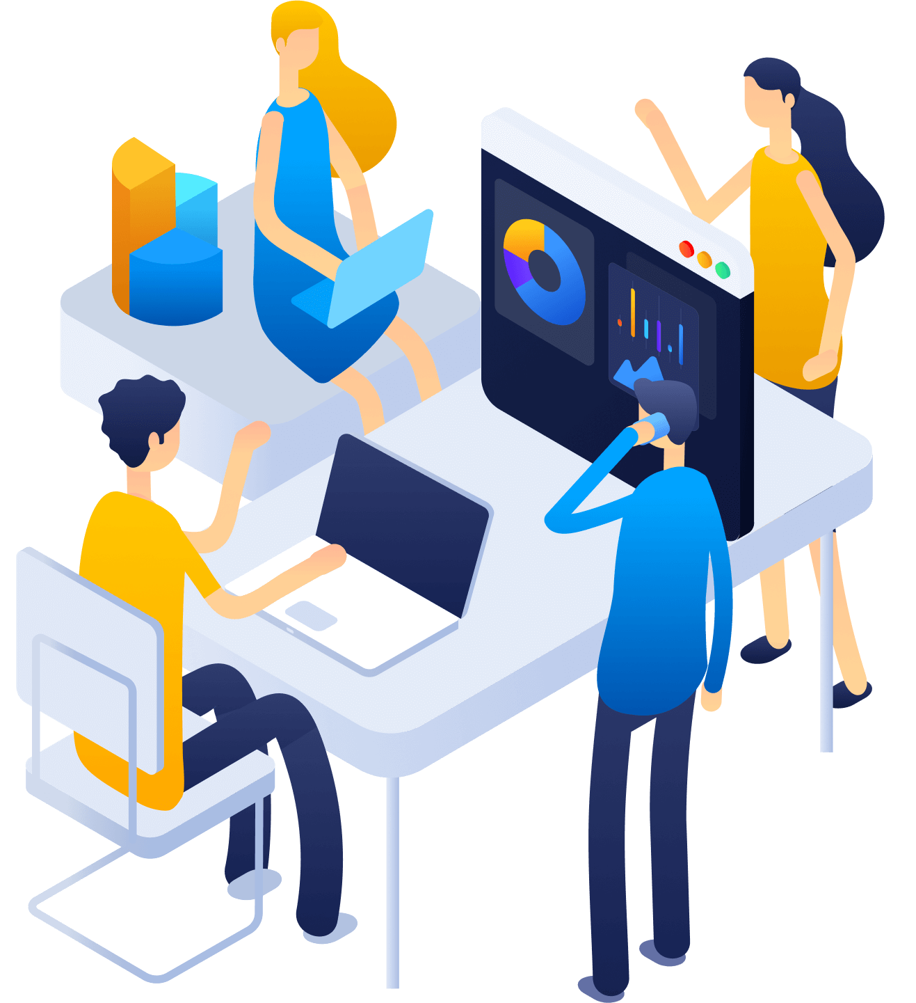 A Great Team - Agensight X Webflow Template