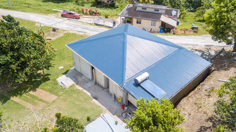 Réalisation toiture tôle