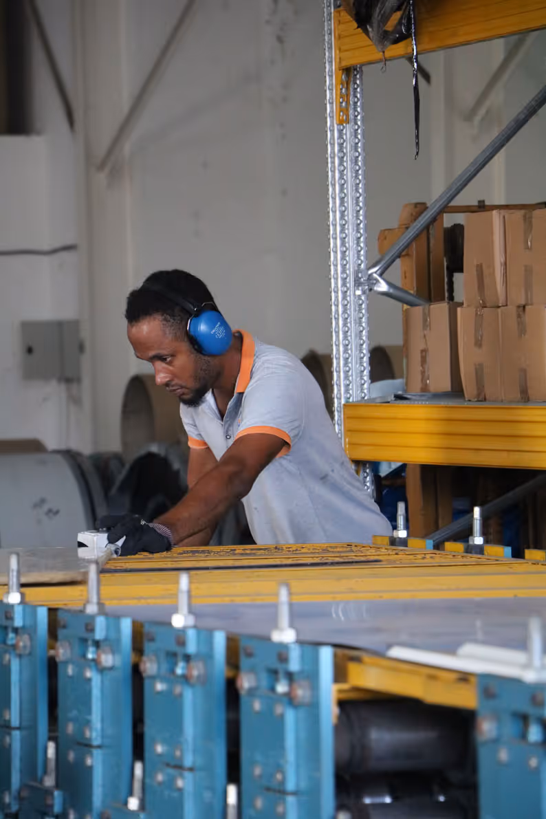 Equipe de production profilage guadeloupe