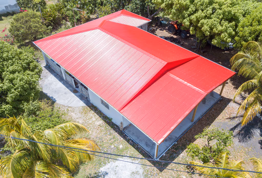 Réalisation tole toiture