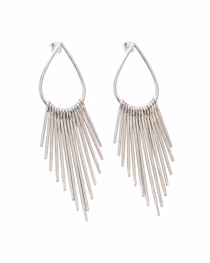 Pendientes Solara en Plata, foto de producto - Joyería Cayou