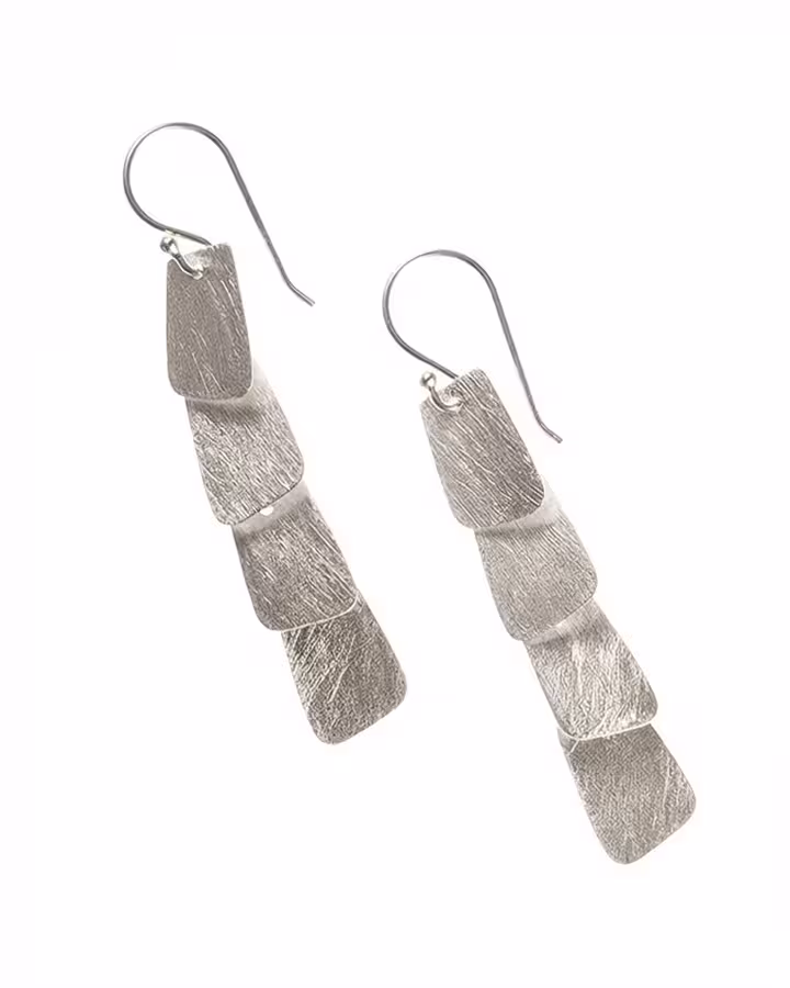 Pendientes Diane en Plata, foto de producto - Joyería Cayou