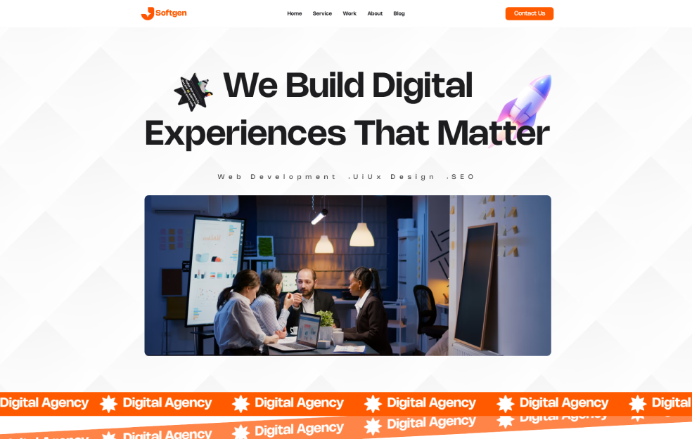 Agency Website cover image