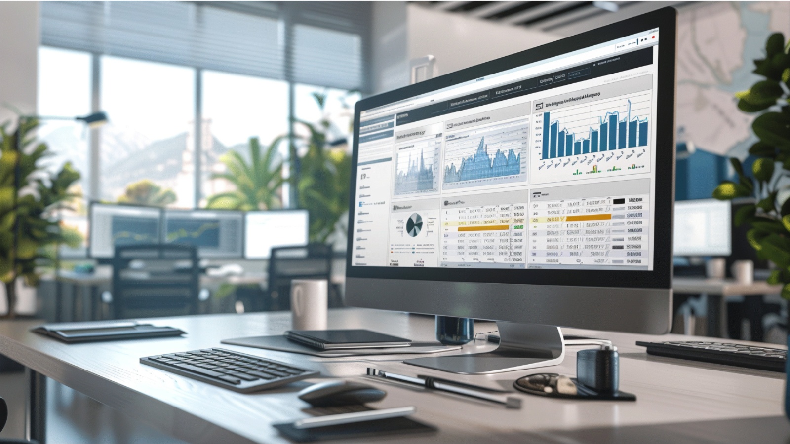 Real estate experts analyzing Spanish property price charts and data maps for the Costa Blanca region in 2025.