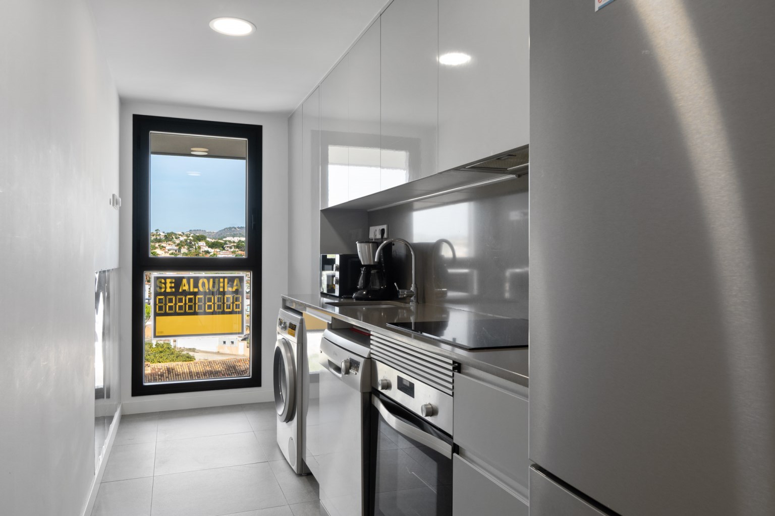 Moderno apartamento de 3 dormitorios con terraza y acabados de alta gama - Sunrise Tower, Calpe, a pasos de la playa - Foto 15