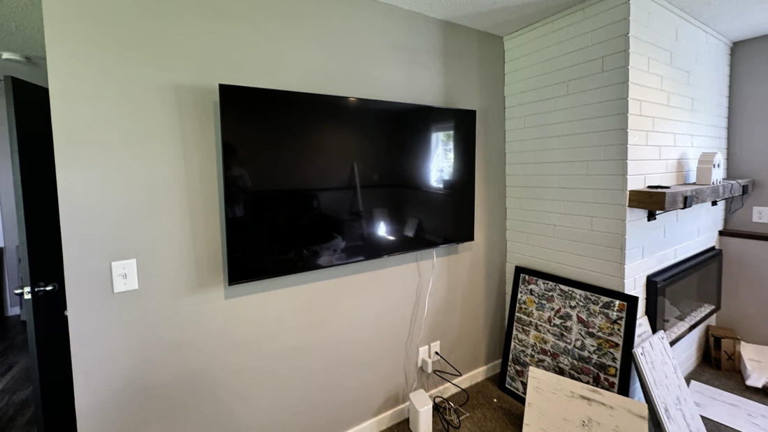 75 Inch Tv Tilt Bracket Drywall Blaine - The Mounting Man