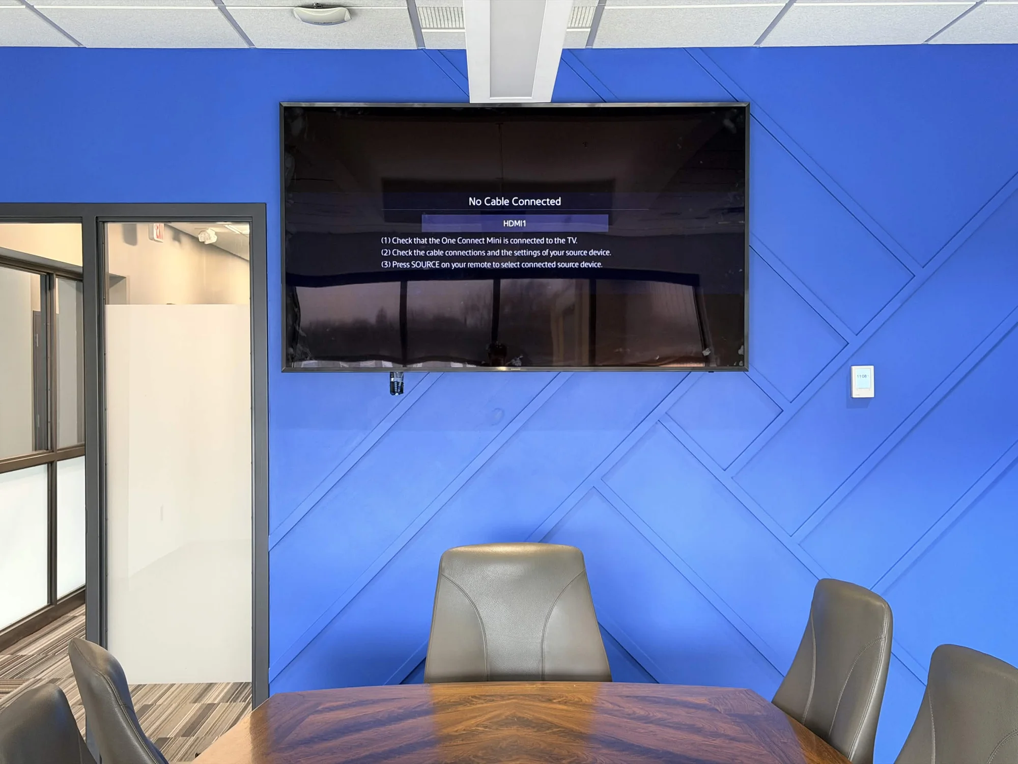 75"  installation in St. Paul