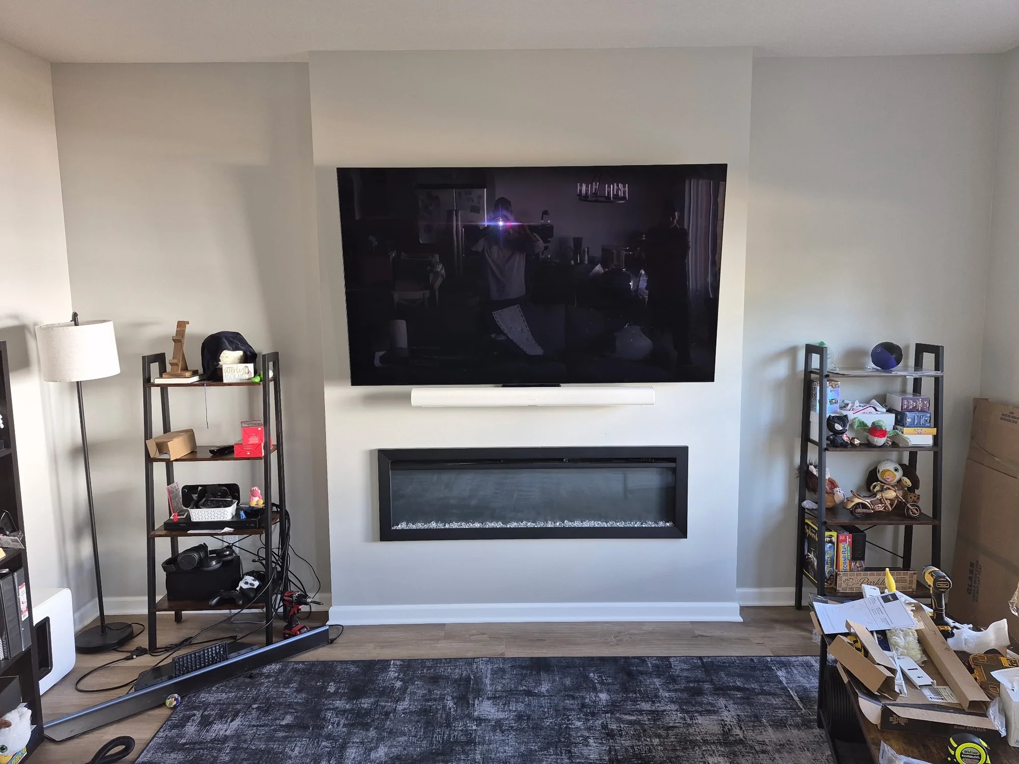 75"  installation in Rosemount