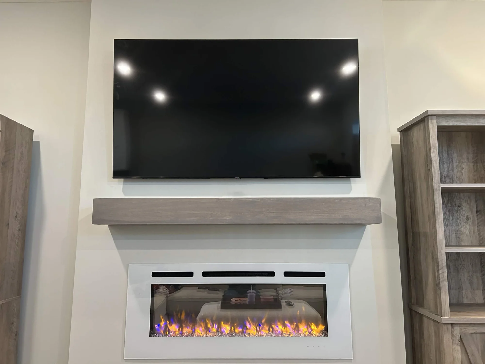 75"  installation in Chaska