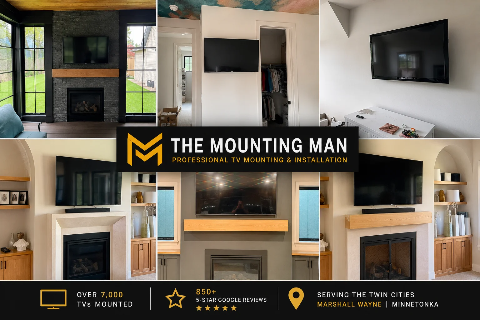 50"  installation in Minneapolis