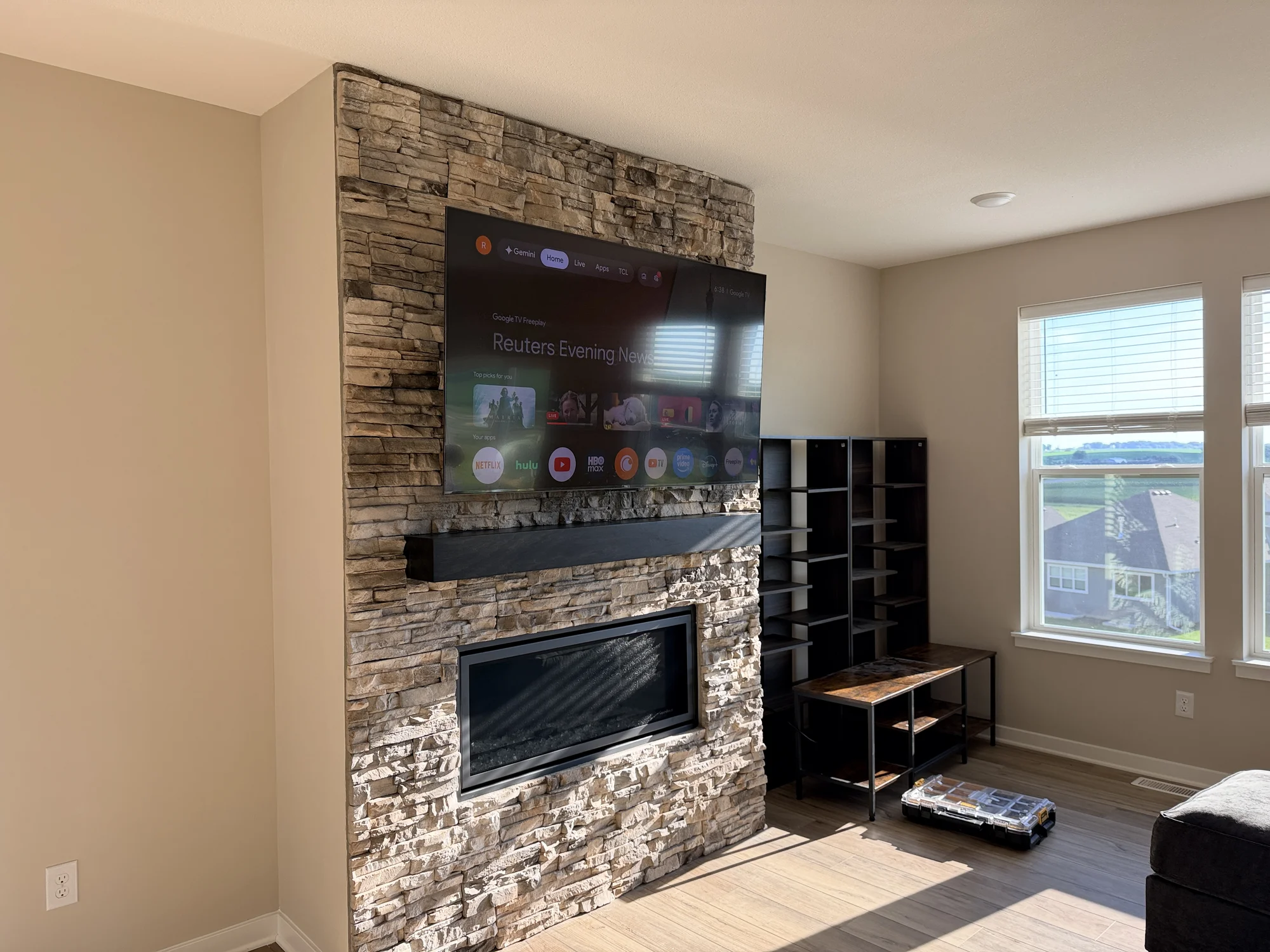55"  installation in Farmington