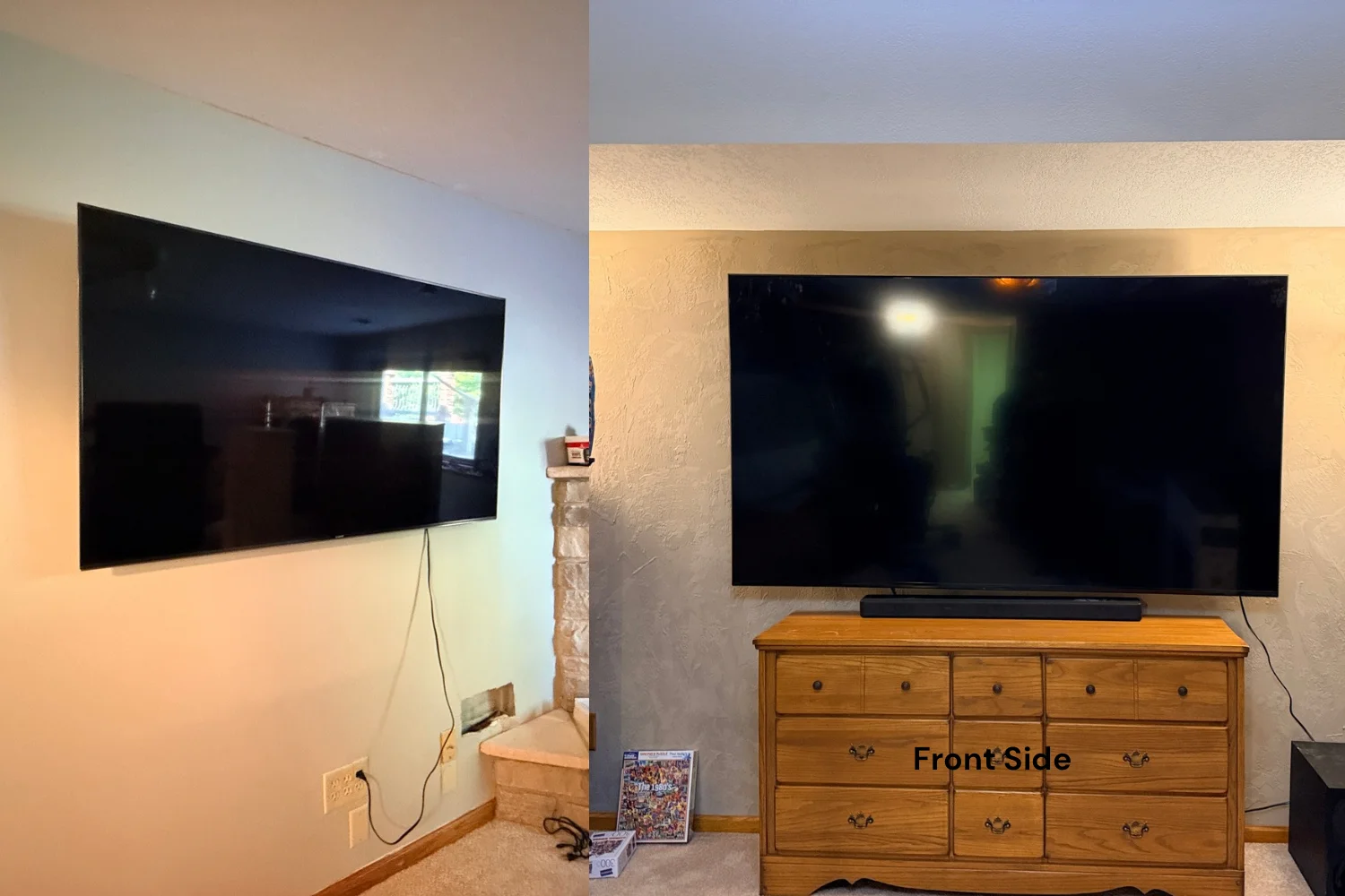 75"  installation in Twin Cities