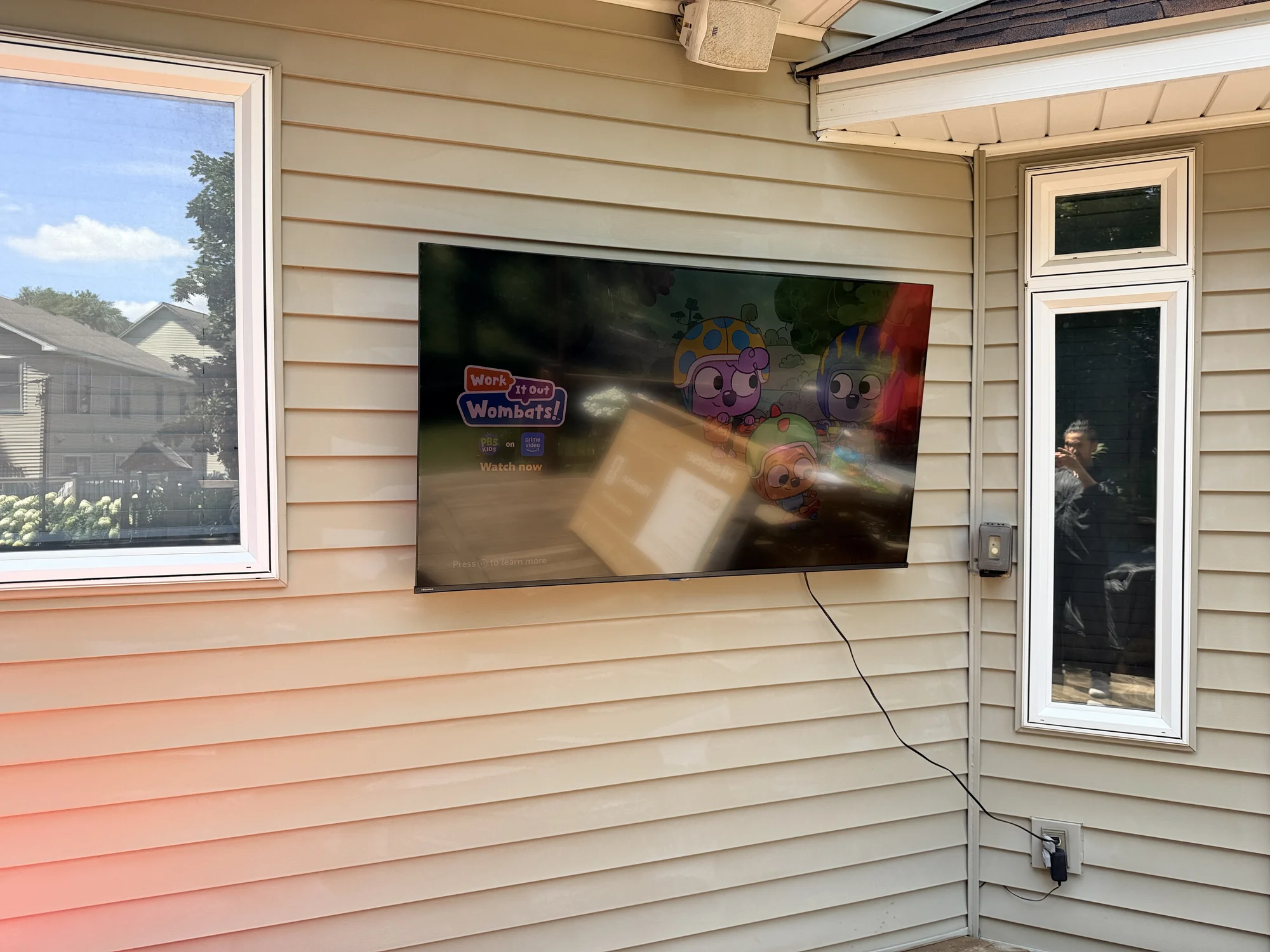 TV installation in Savage