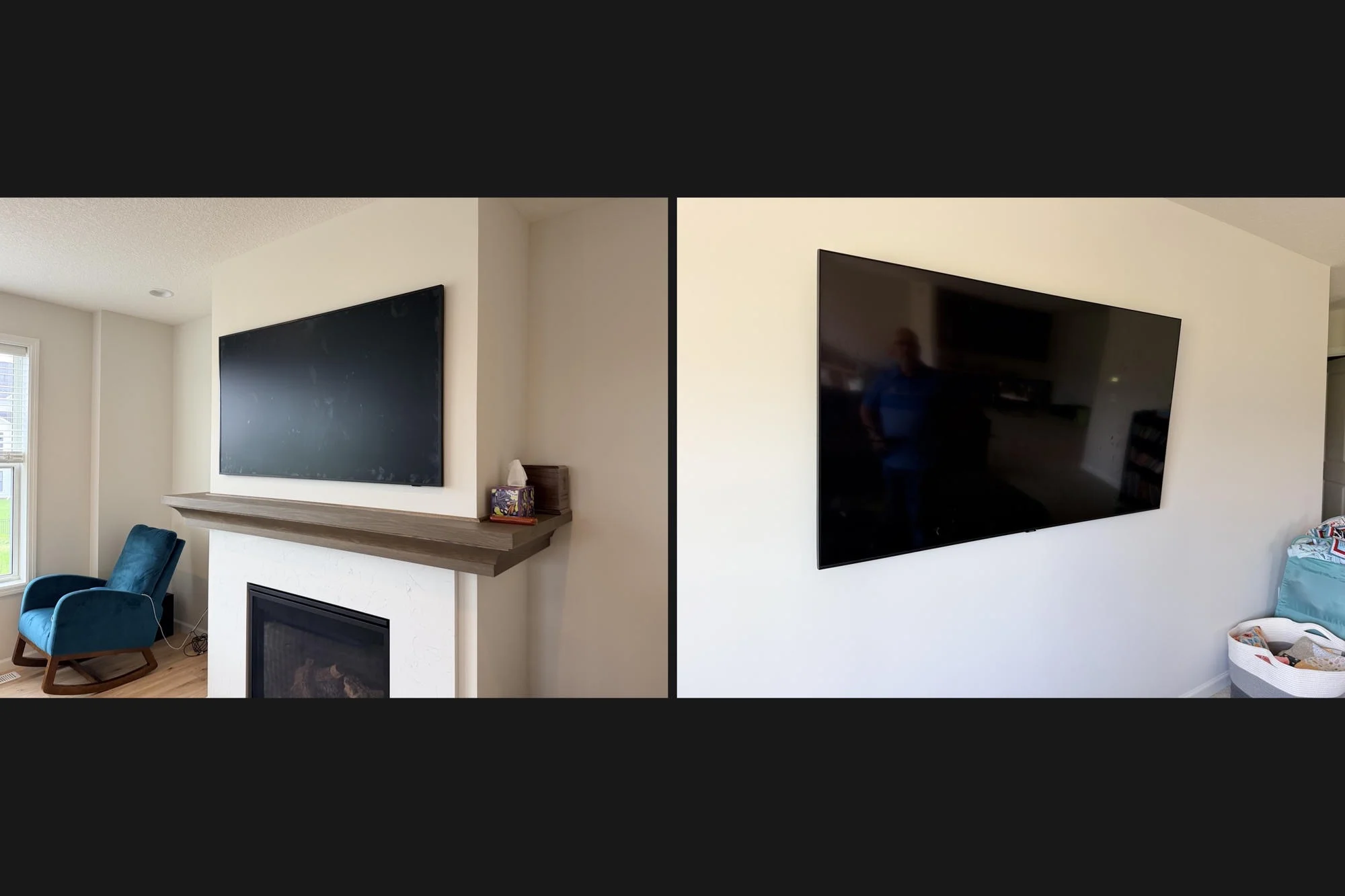 65" Samsung Frame installation in Maple Grove