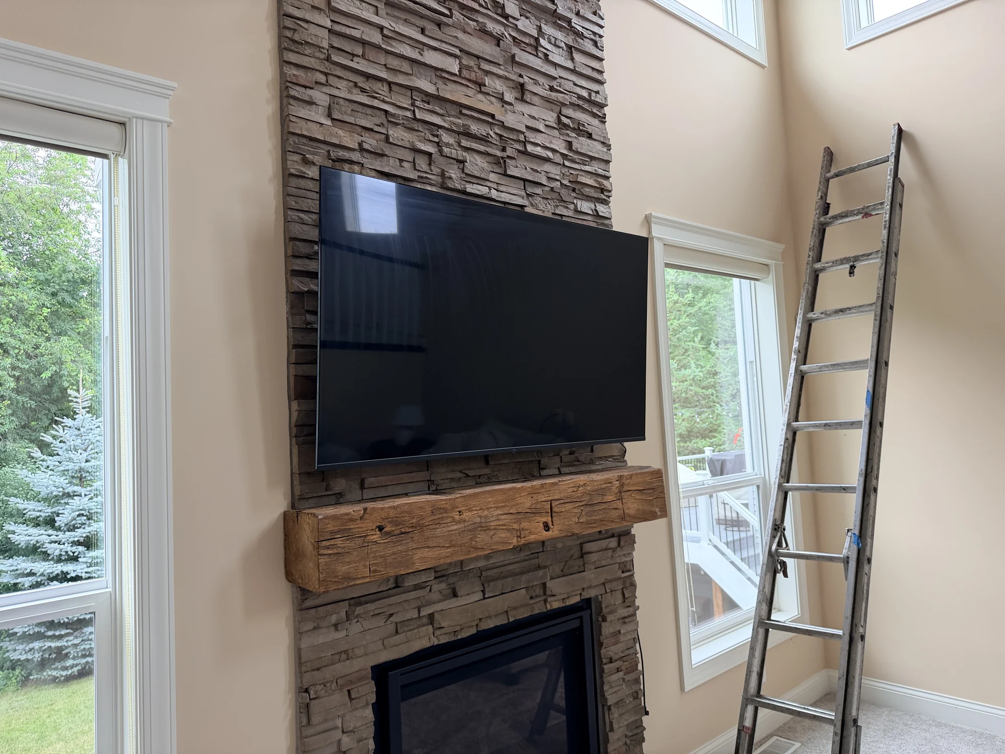 65" installation in Chaska