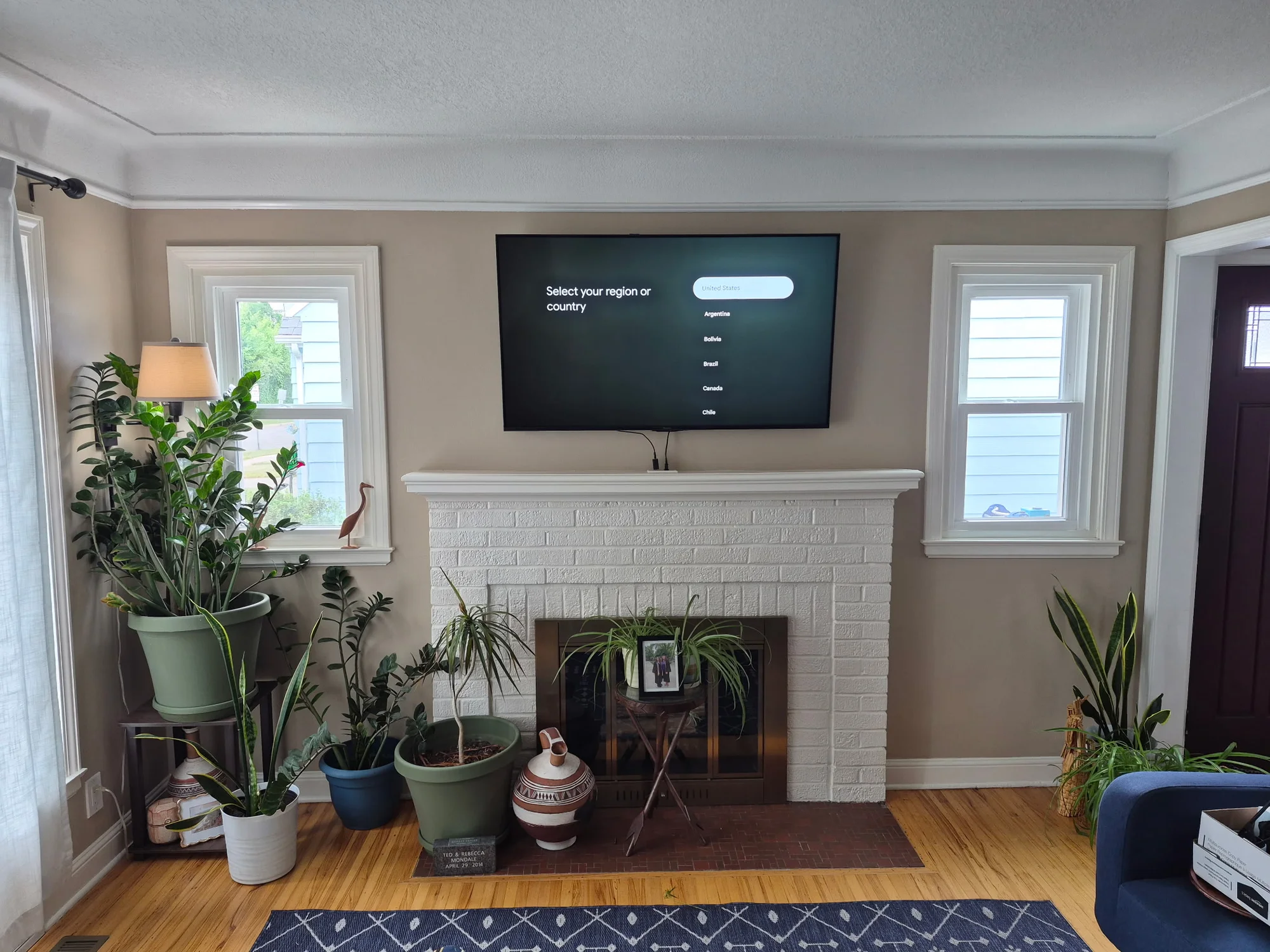 50" Samsung Frame installation in Hopkins