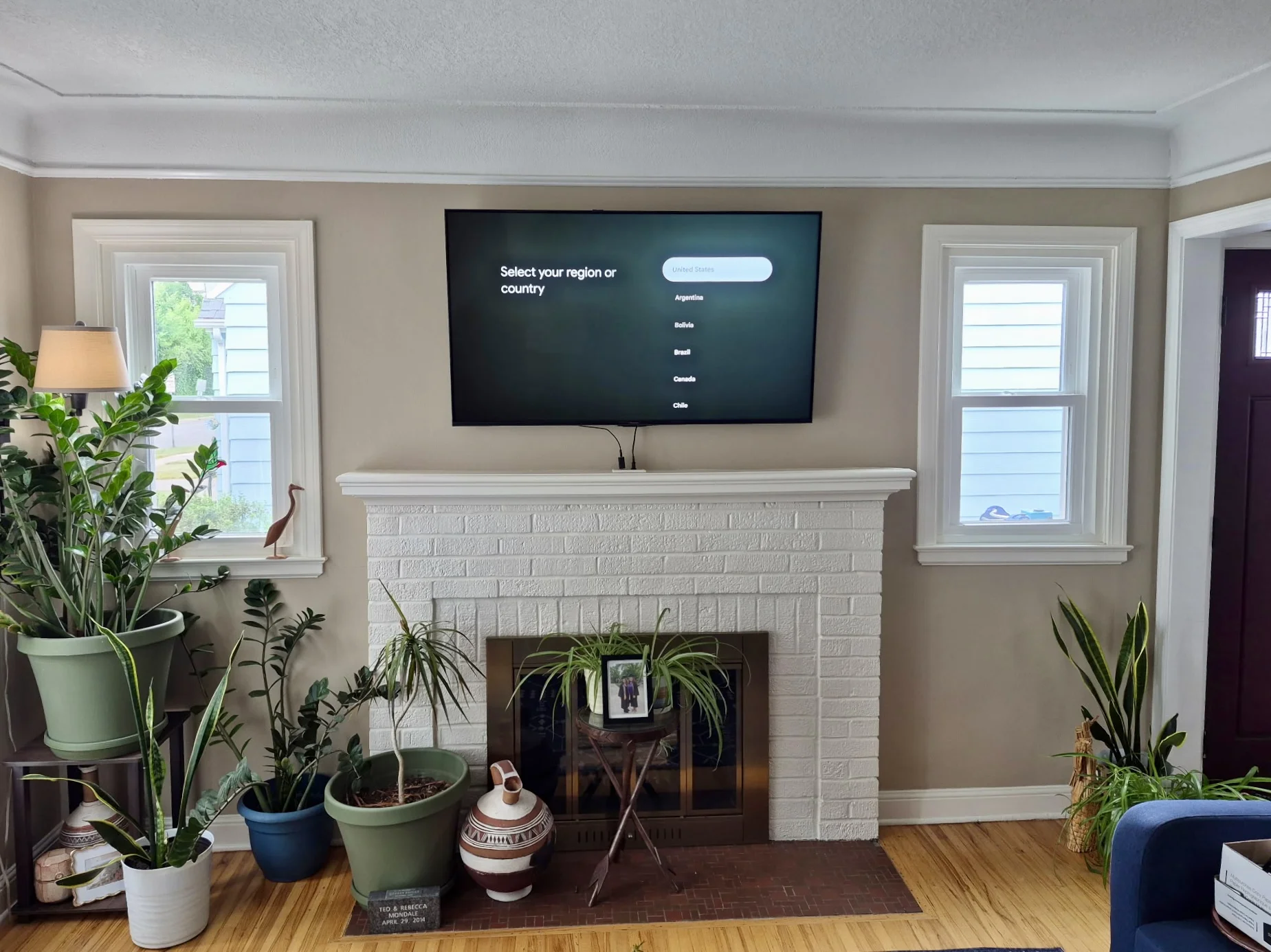 55" installation in Minneapolis