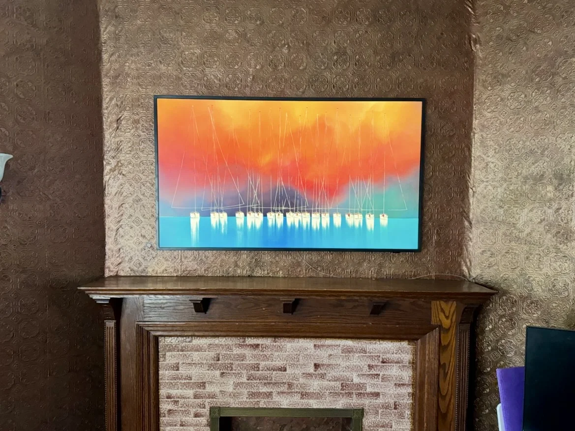 50" Samsung Frame installation in St. Paul