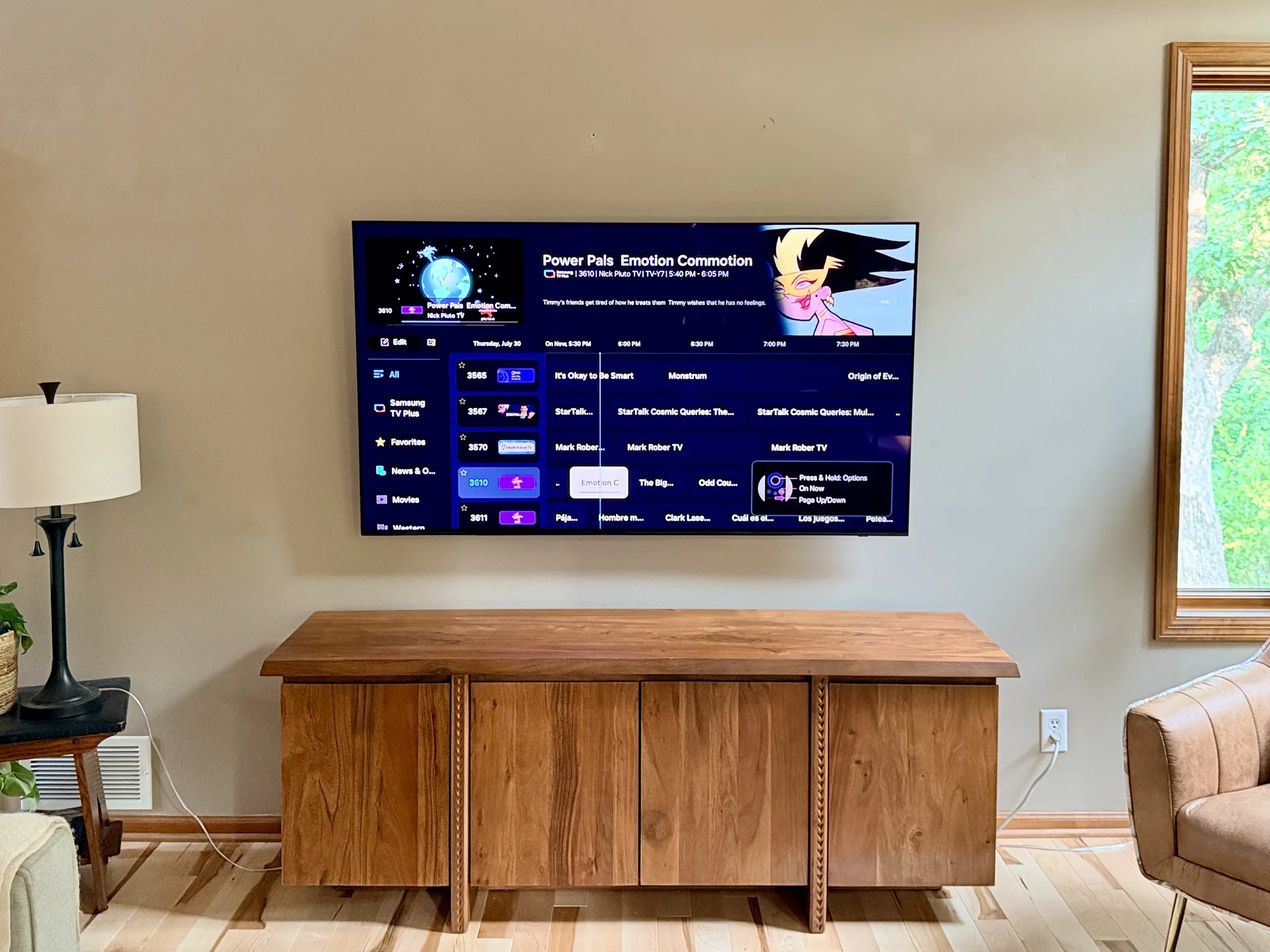 65" installation in Eagan