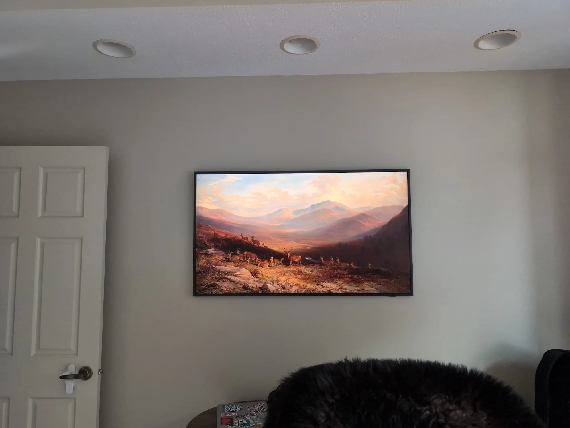 50" Samsung Frame installation in Champlin