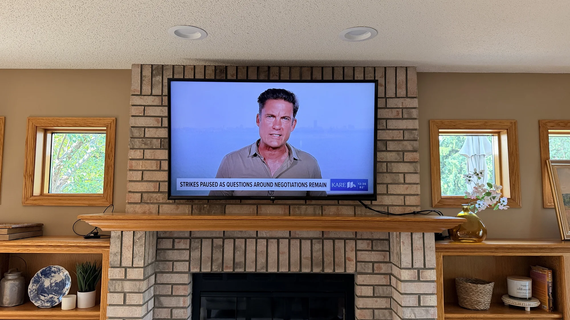 55" installation in Champlin