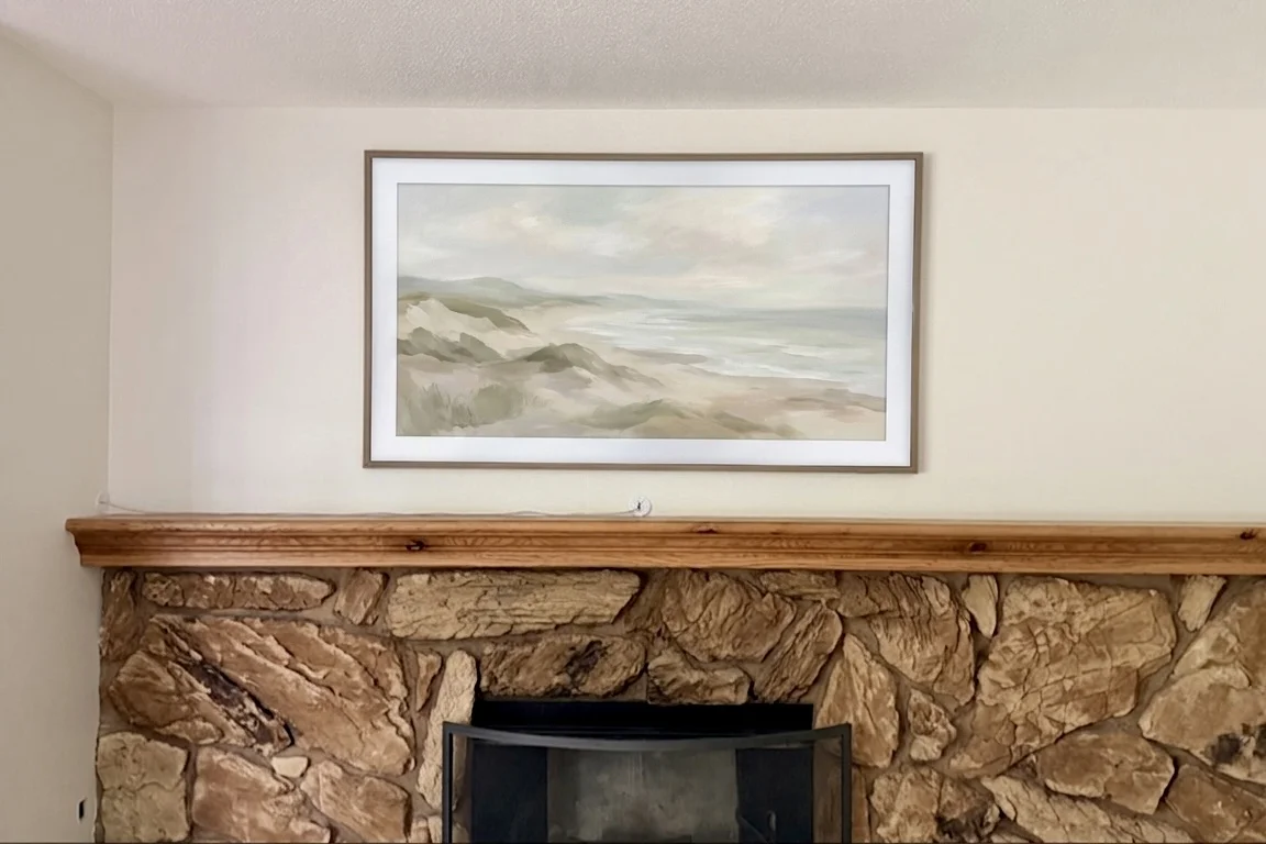 65" Samsung Frame installation in Minneapolis